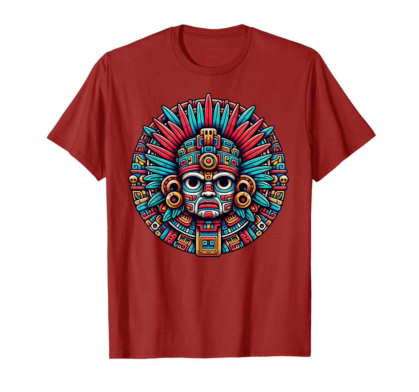 Aztec Mythological God and king of Mictlan Apparel Mictlantecuhtli Aztec God And Ancient Aztecs Mythology T-Shirt