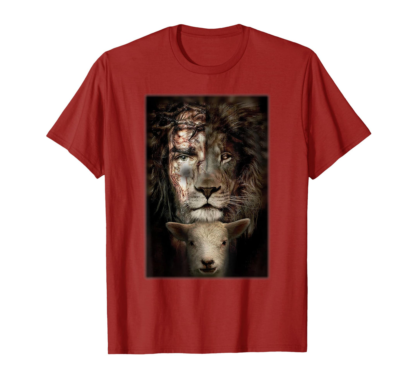 Jesus Lion Lamb Christian Lover T-Shirt