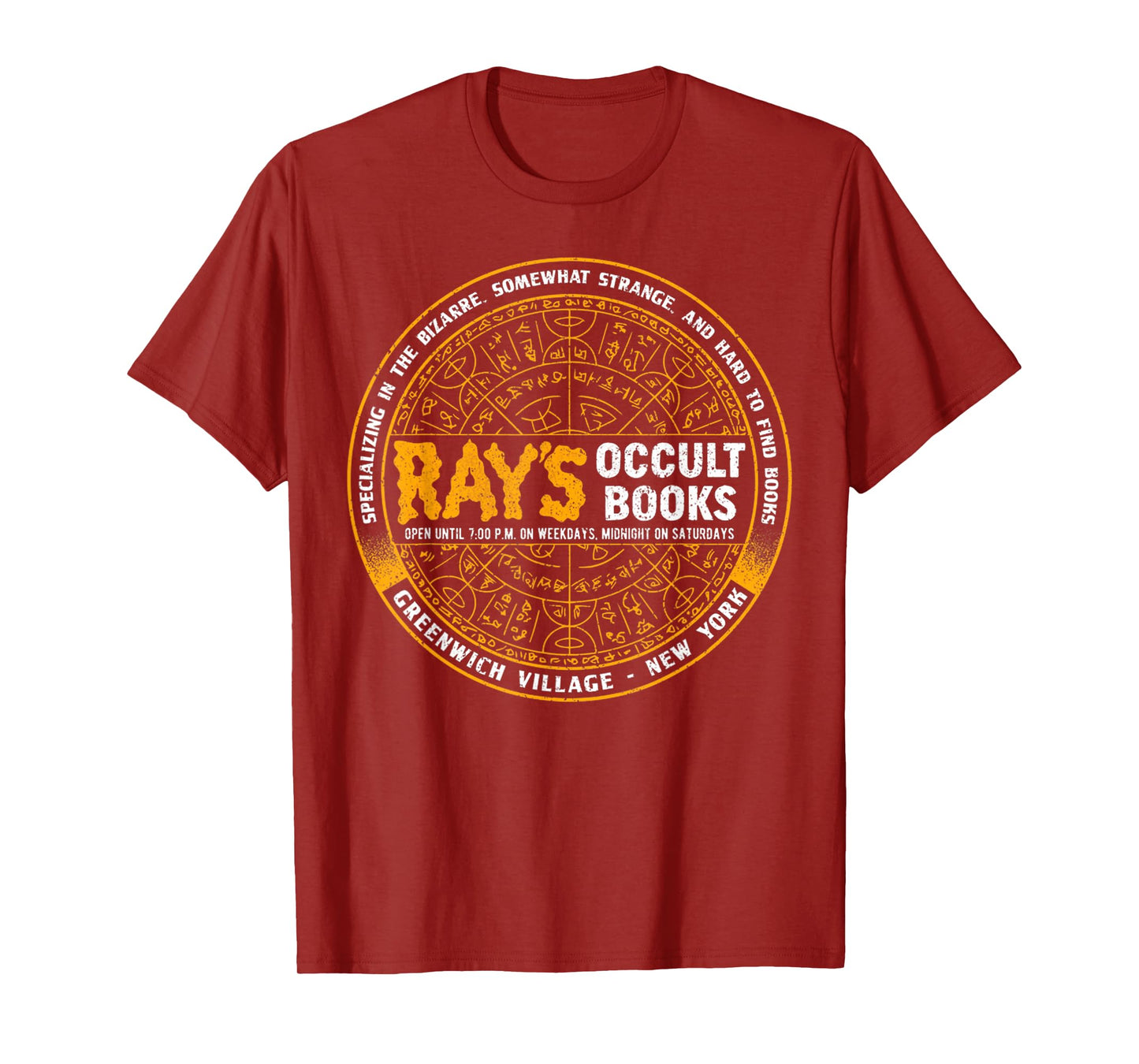Vintage Funny Quote Ray's Occult Retro Spiritual Books T-Shirt