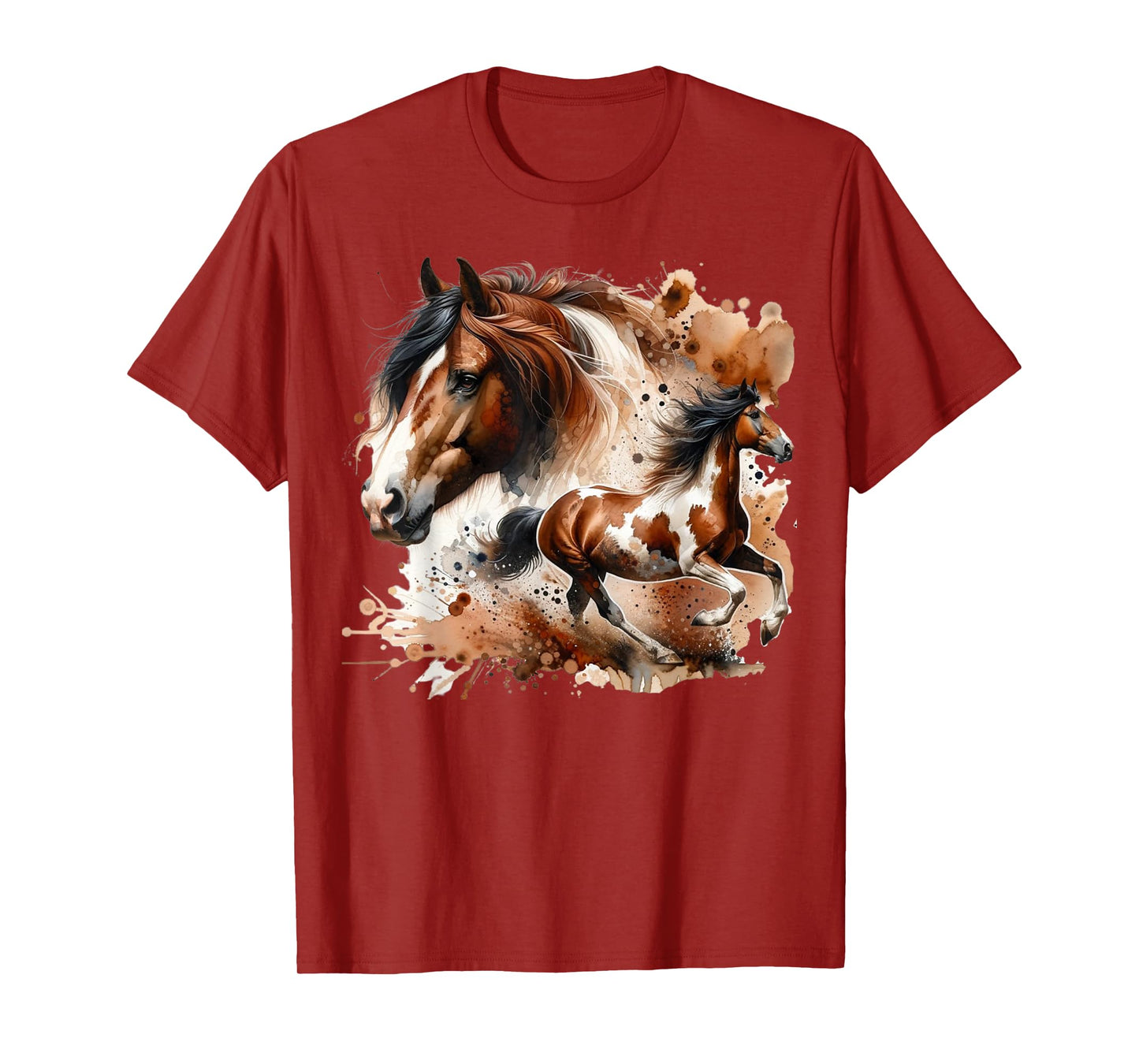 Bay Paint Quarter Horses T-Shirt