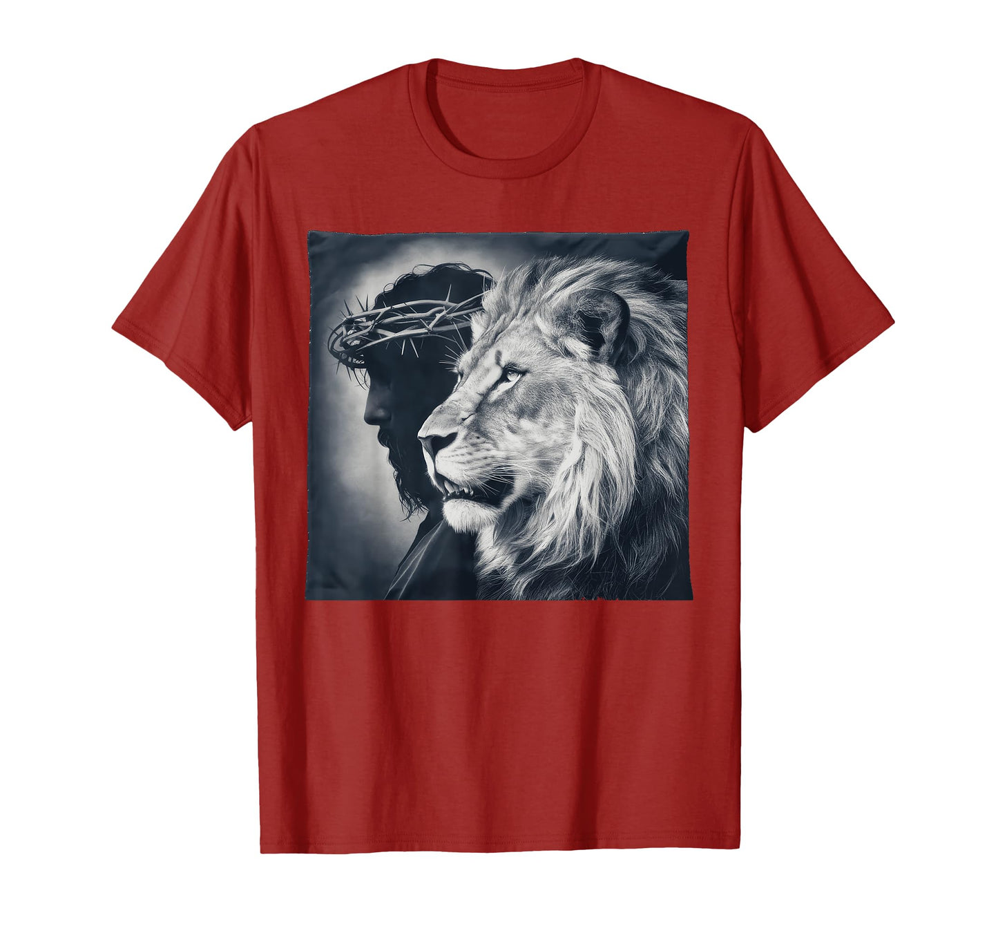 Lion of Judah Christian Cross T-Shirt