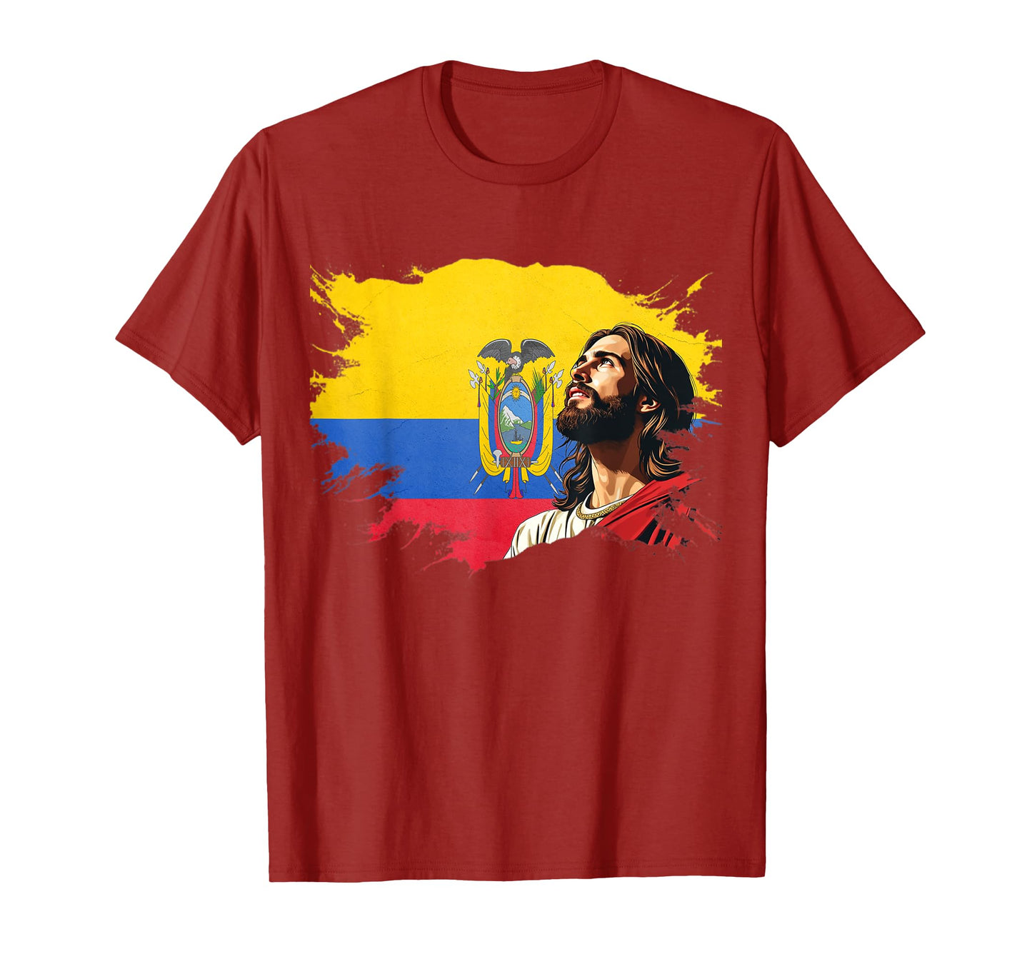 Ecuadorian Heritage Proud Christian T-Shirt