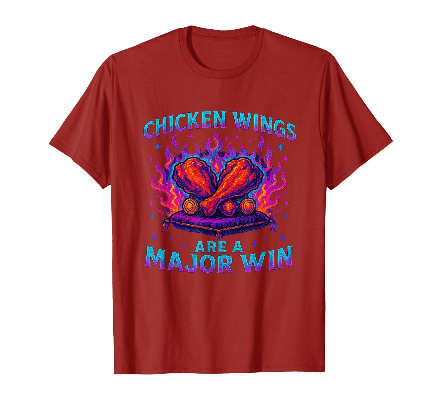 Chicken Wing Are a Major Win Foodie Wing Lover T-Shirt