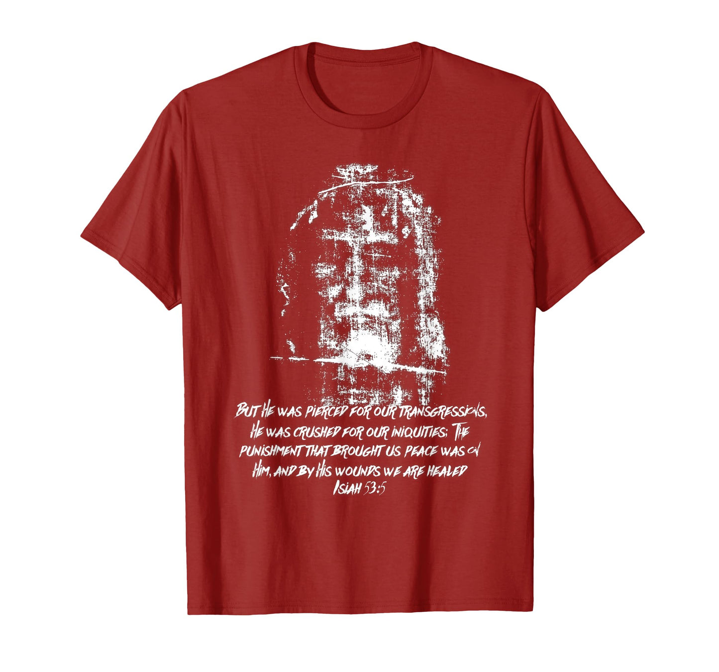 Shroud Of Turin Face of Jesus Christ Catholic T-Shirt