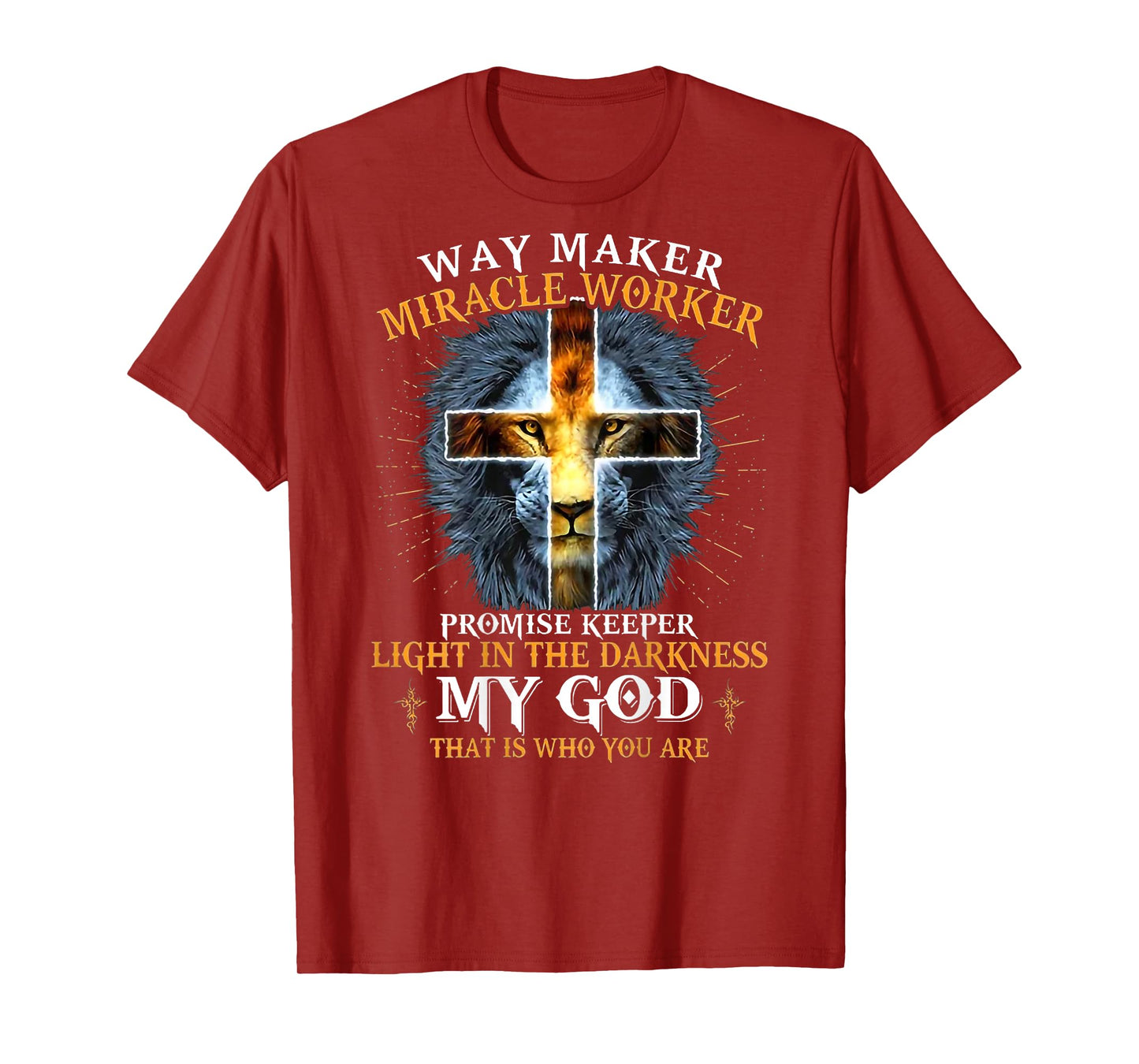 way maker miracle worker promise keeper T-Shirt