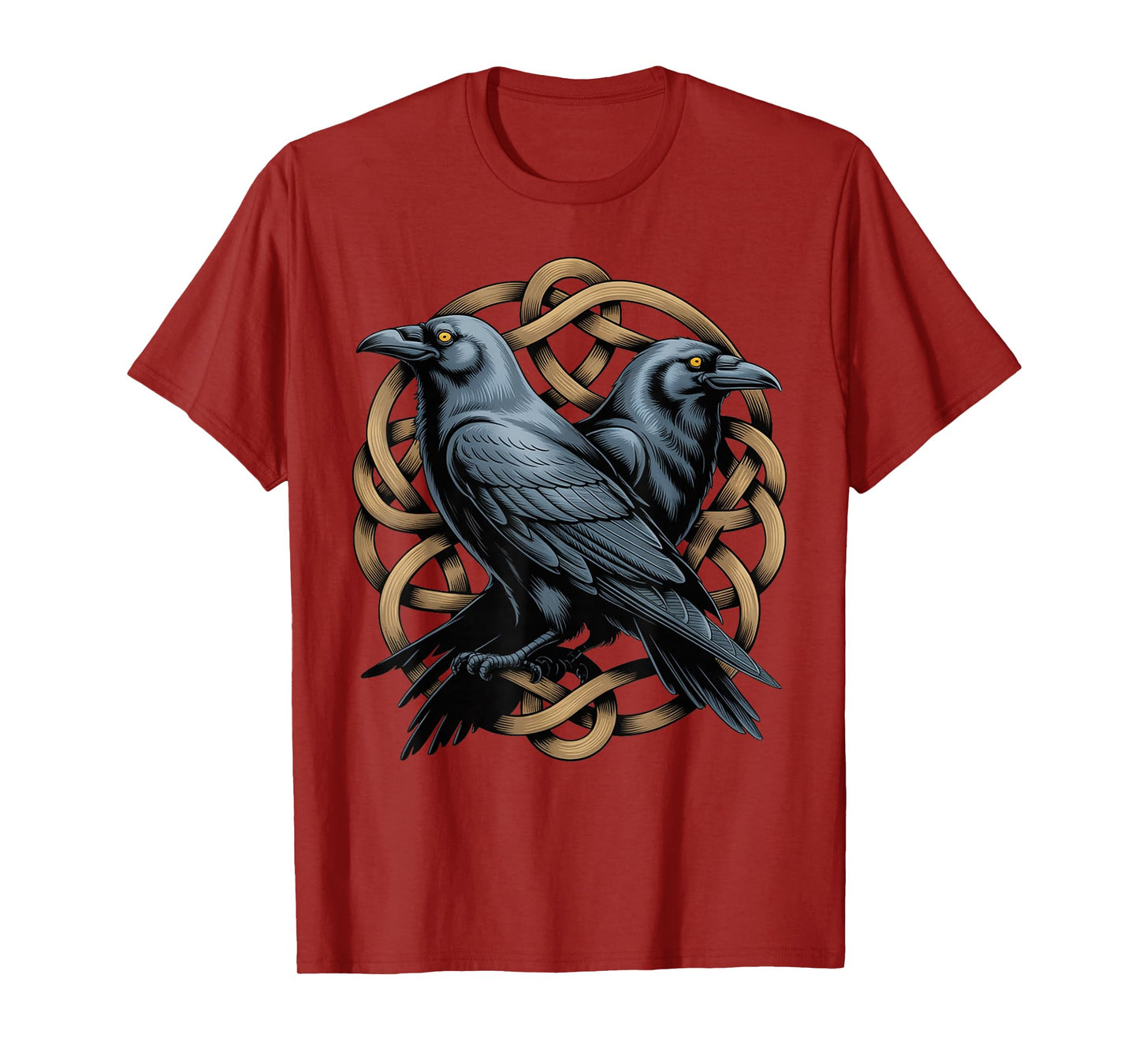 Norse Knotwork - Odins Raven Viking Midgard Thor Walhalla T-Shirt