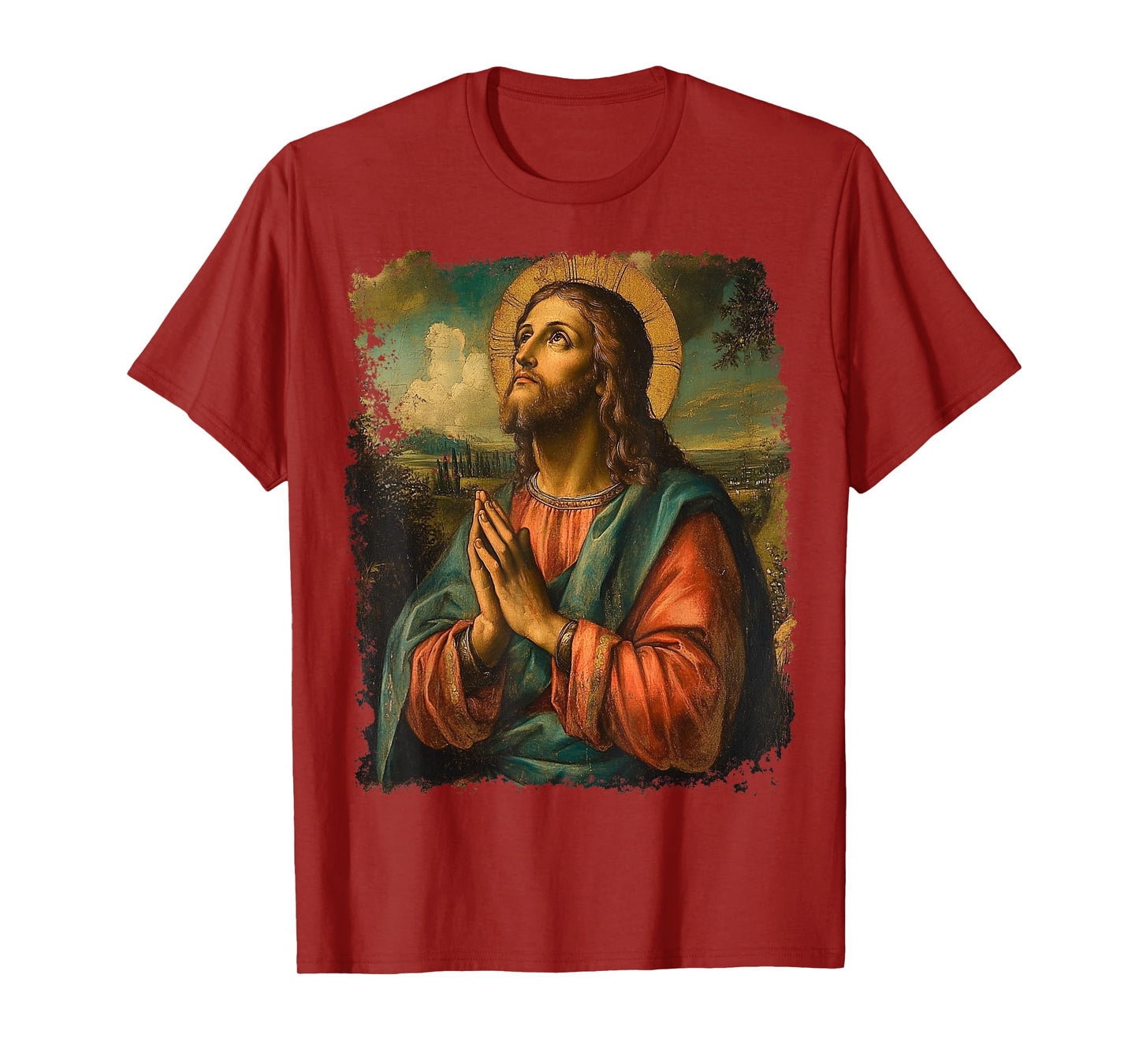 Jesus Christ Praying T-Shirt