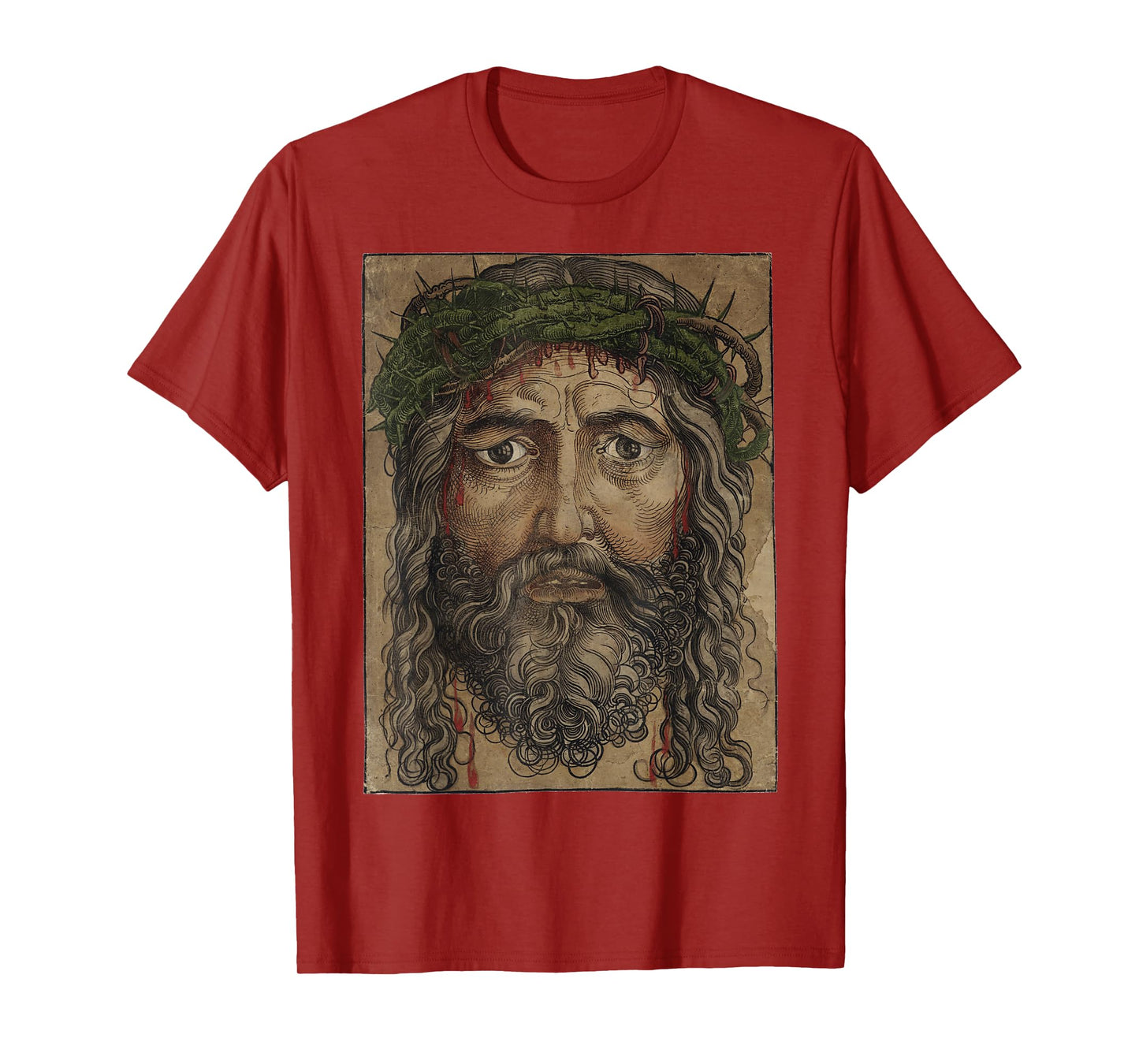 Face of Jesus T-Shirt Catholic Christian Traditions shirts T-Shirt