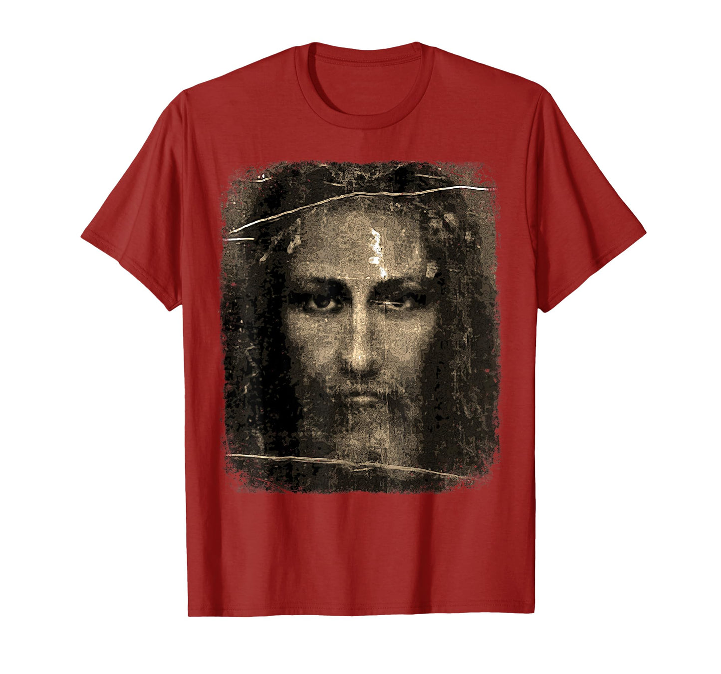Shroud Of Turin Jesus Holy face vintage T-Shirt