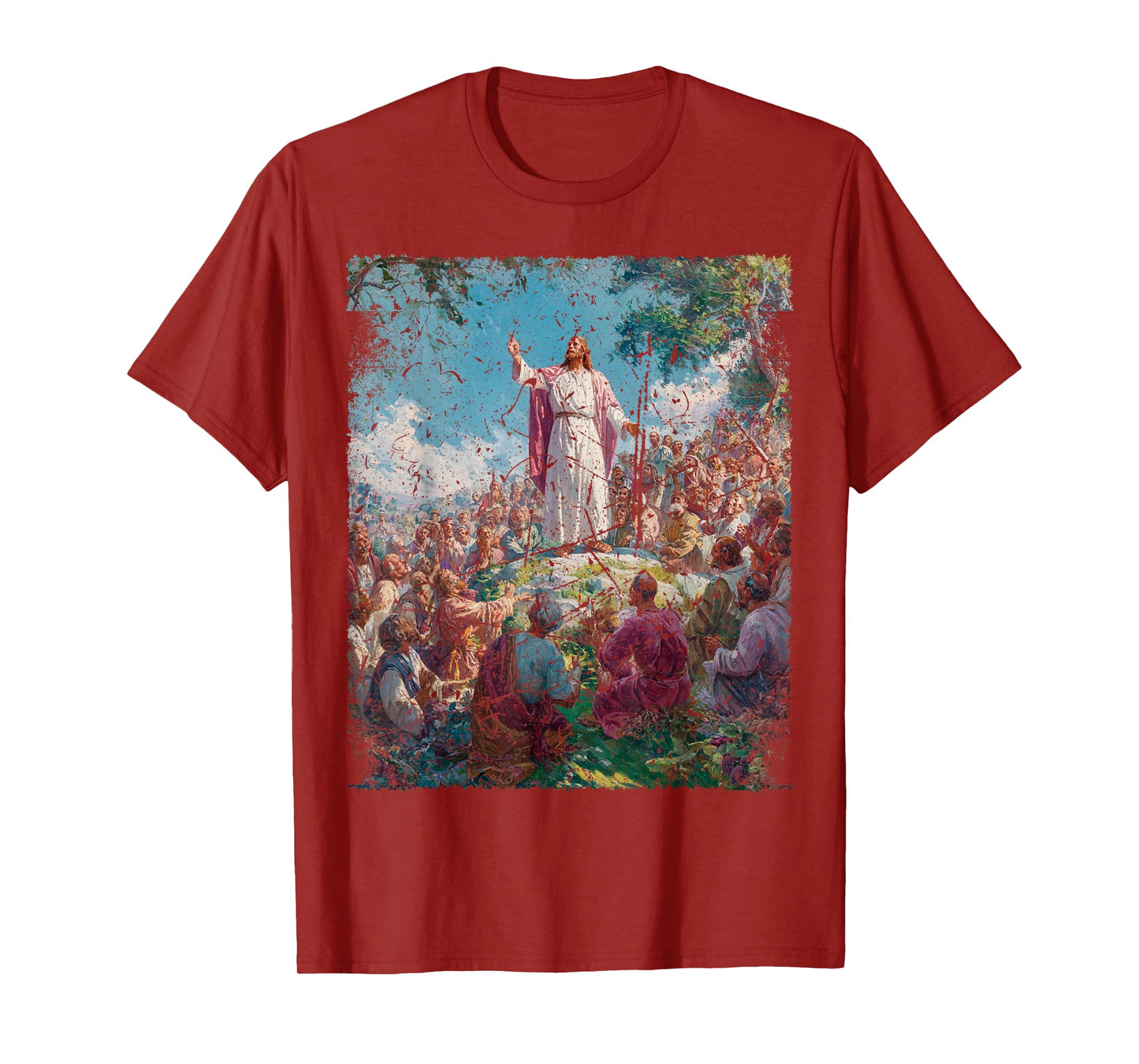 Apostle Disciple Jesus Christ Praying T-Shirt