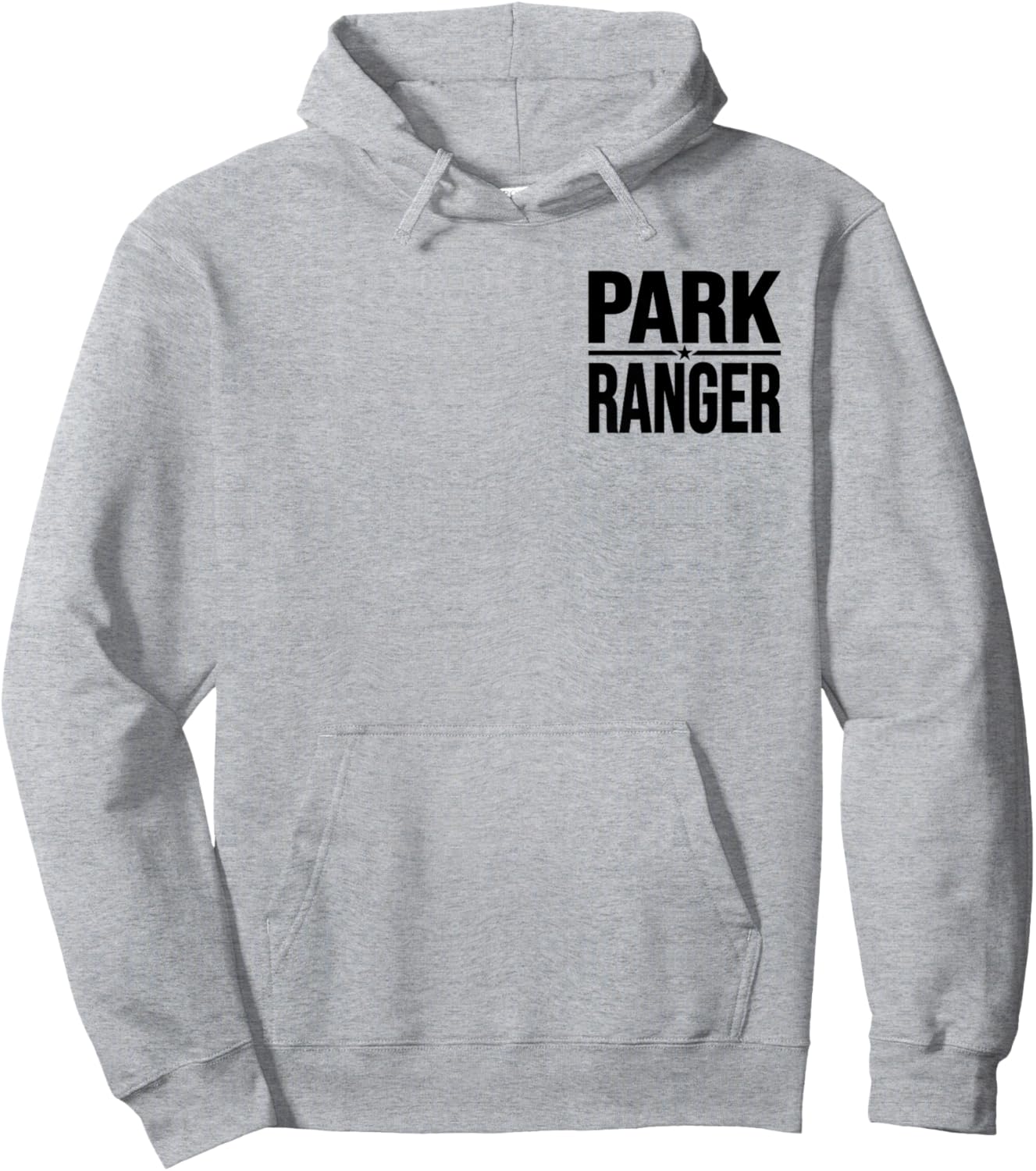 Park Ranger Parklands Wildlife Forest Law Enforcement Hoodie - Hoodie | Ash