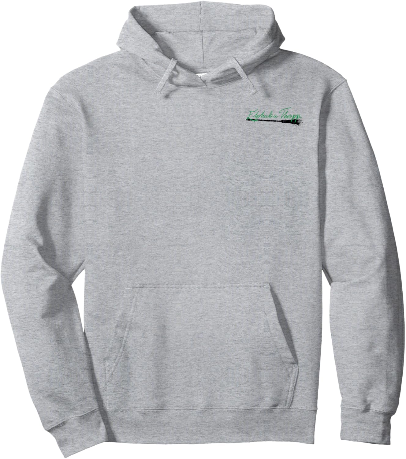 Wicked Elphaba Signature Front & Back Hoodie - Hoodie | Ash