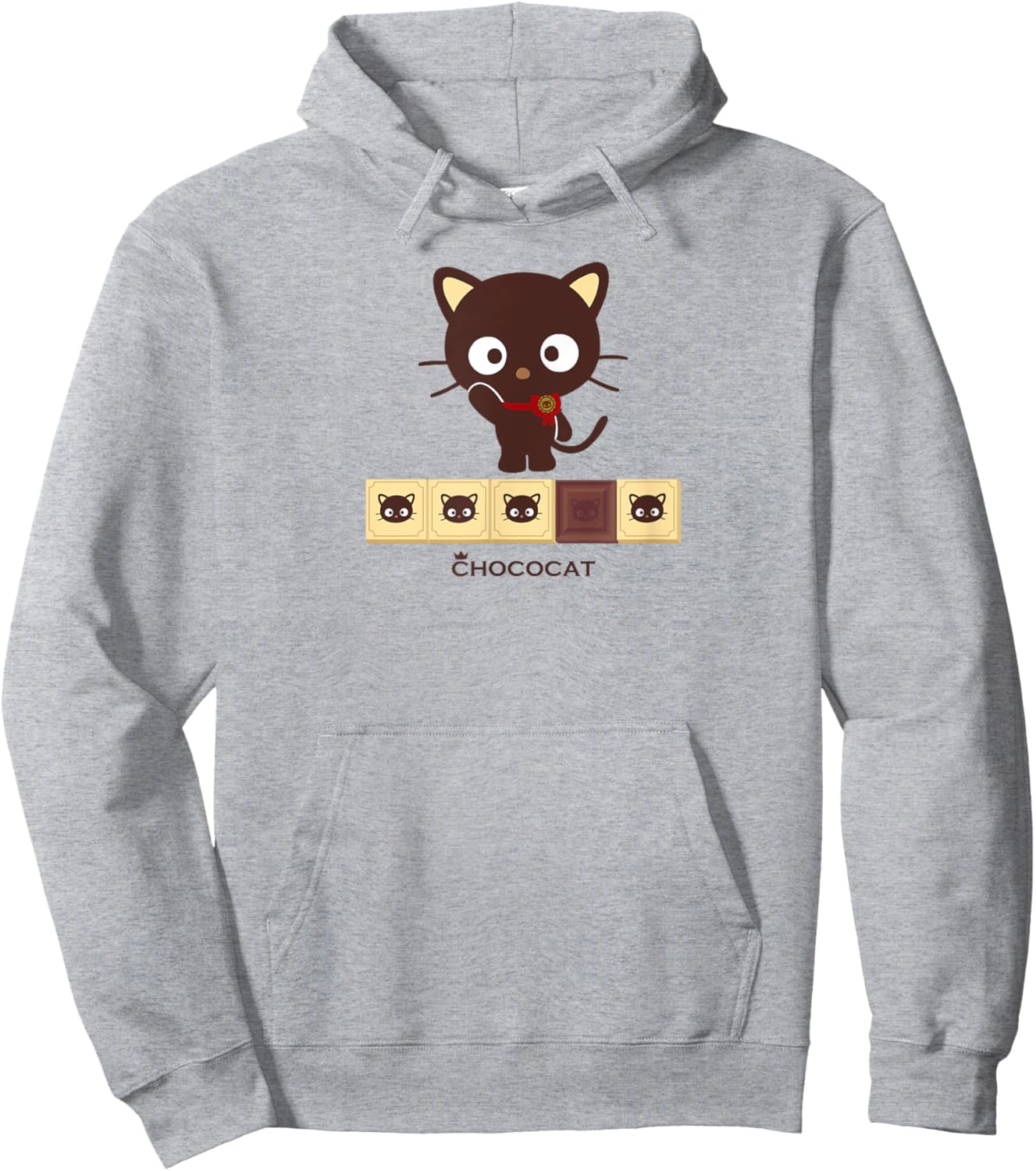 Chococat Chocolate Bar Men Women Girls Kids Hoodie - Hoodie | Ash