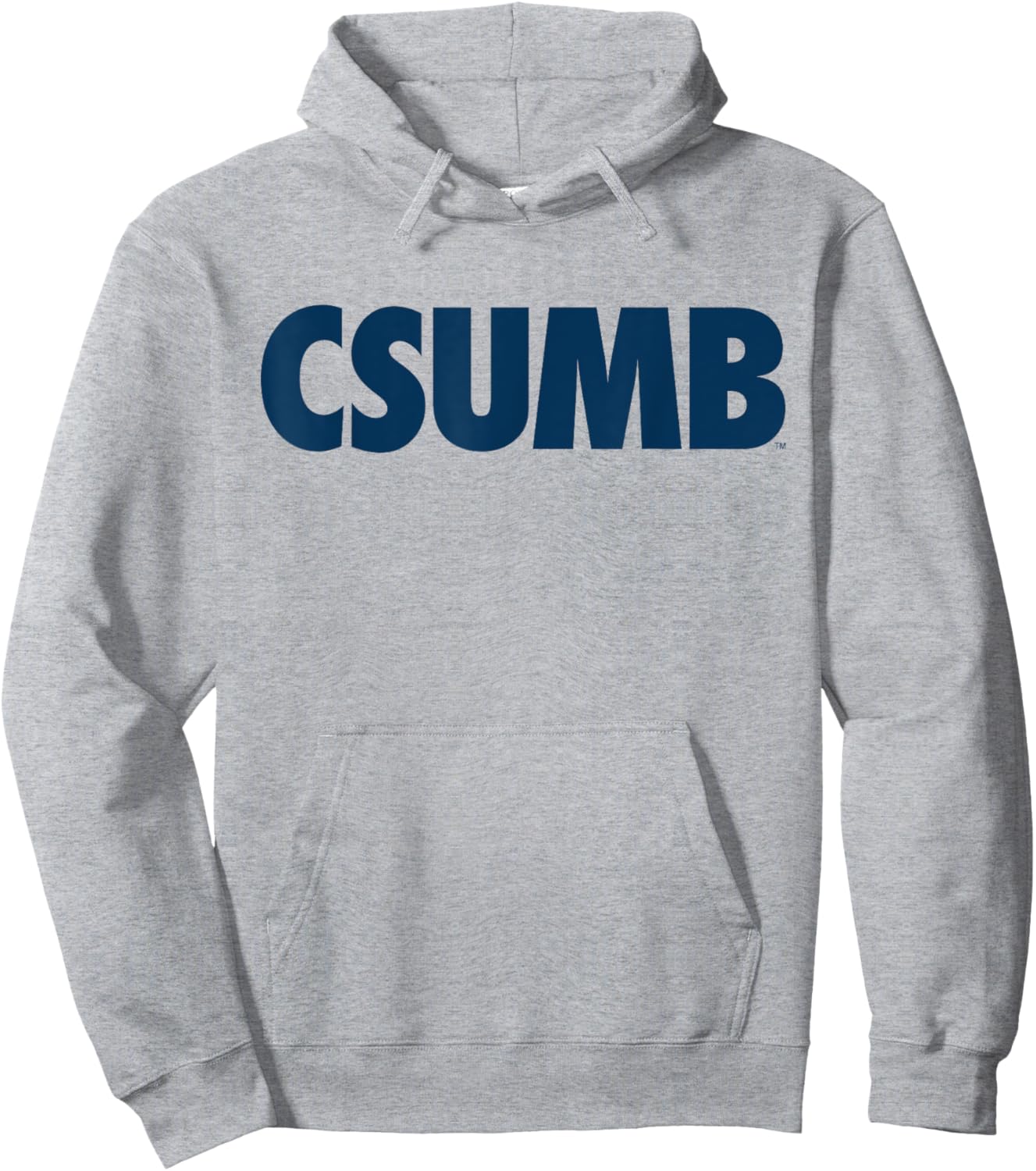 Cal State Monterey Bay Block CSUMB Logo Hoodie - Hoodie | Ash