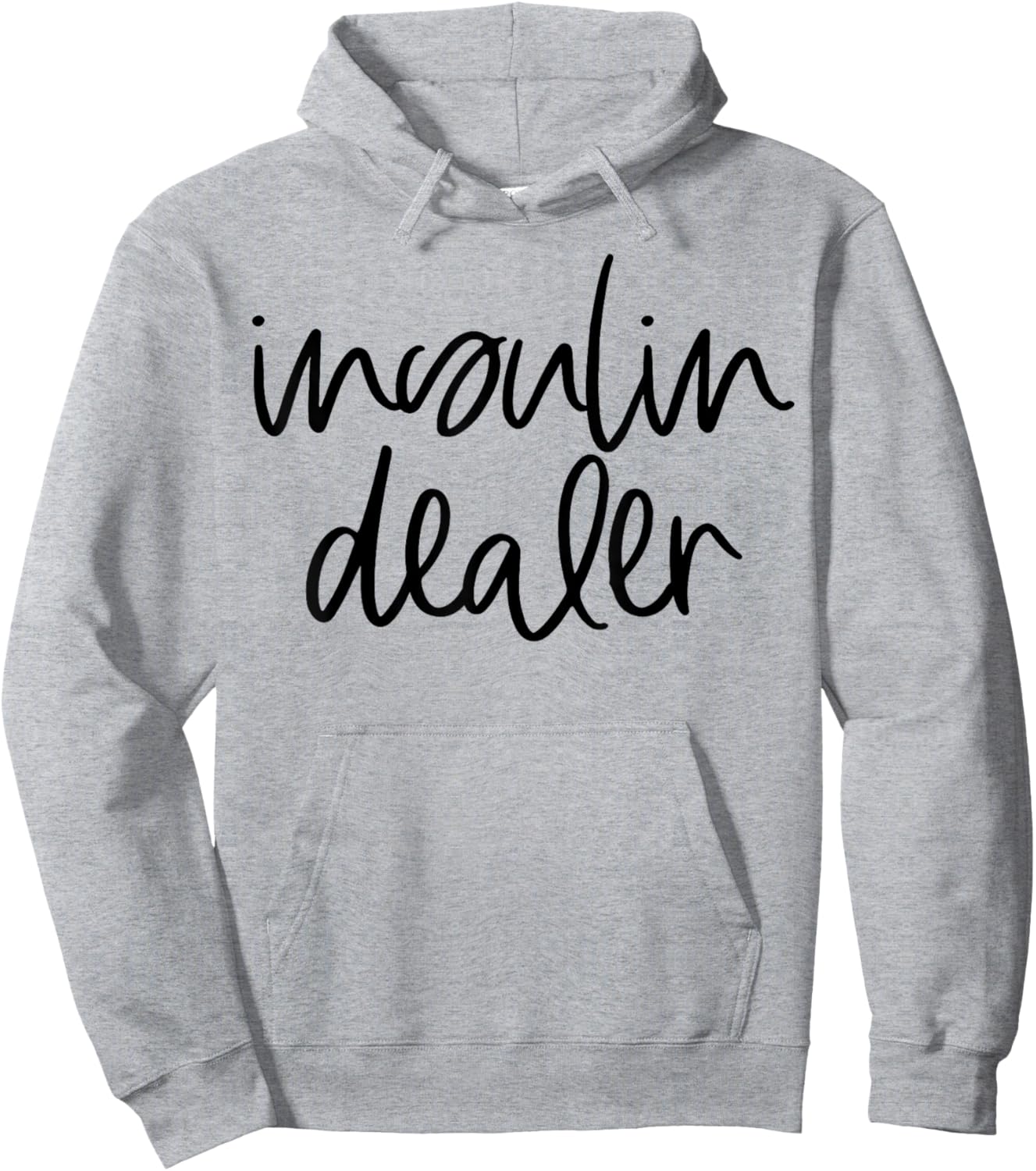 Insulin Dealer Funny Pancreas Diabetes Type 1 2 Awareness Hoodie - Hoodie | Ash