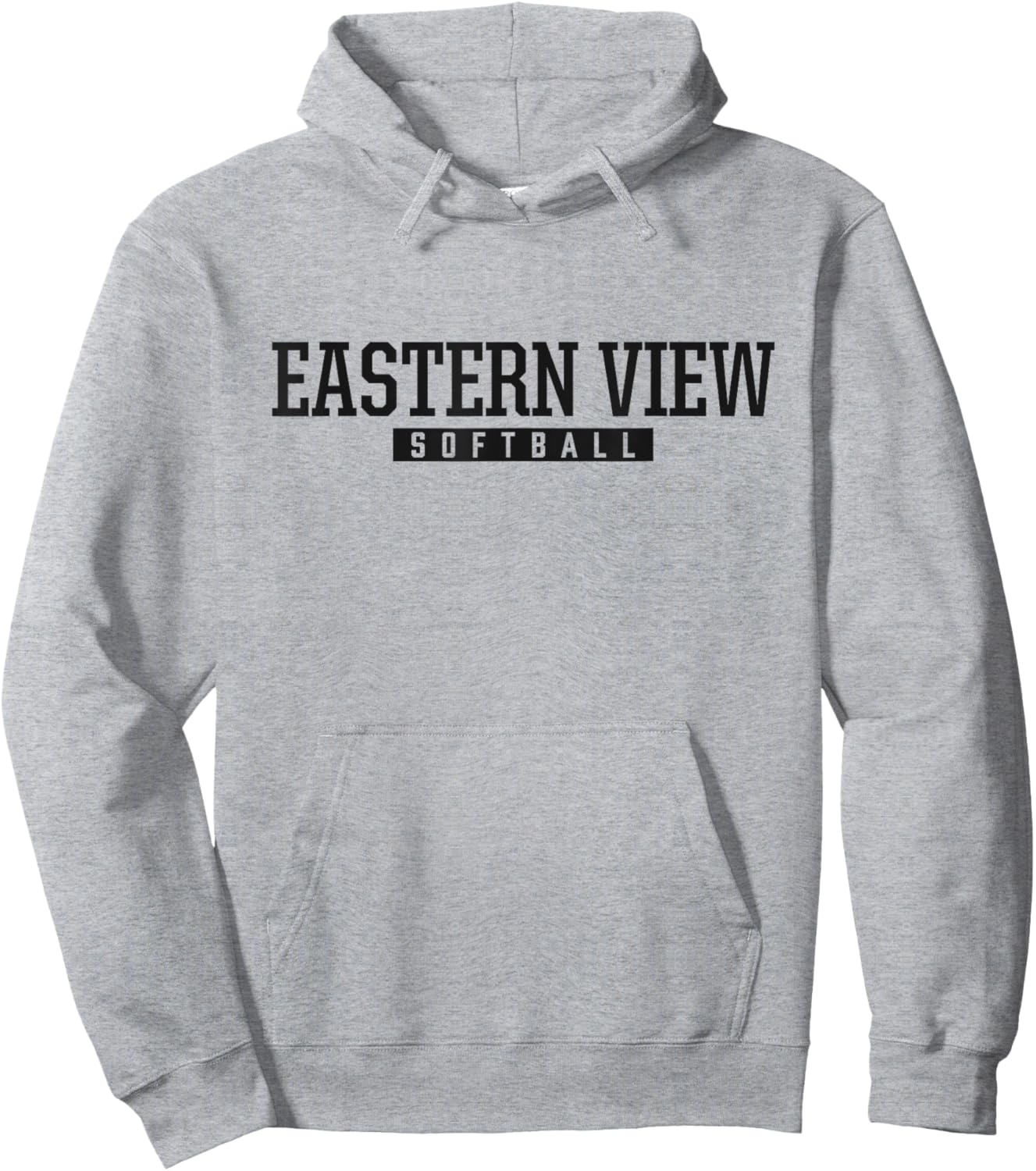 Eastern View High School Softball Hoodie - Hoodie | Ash