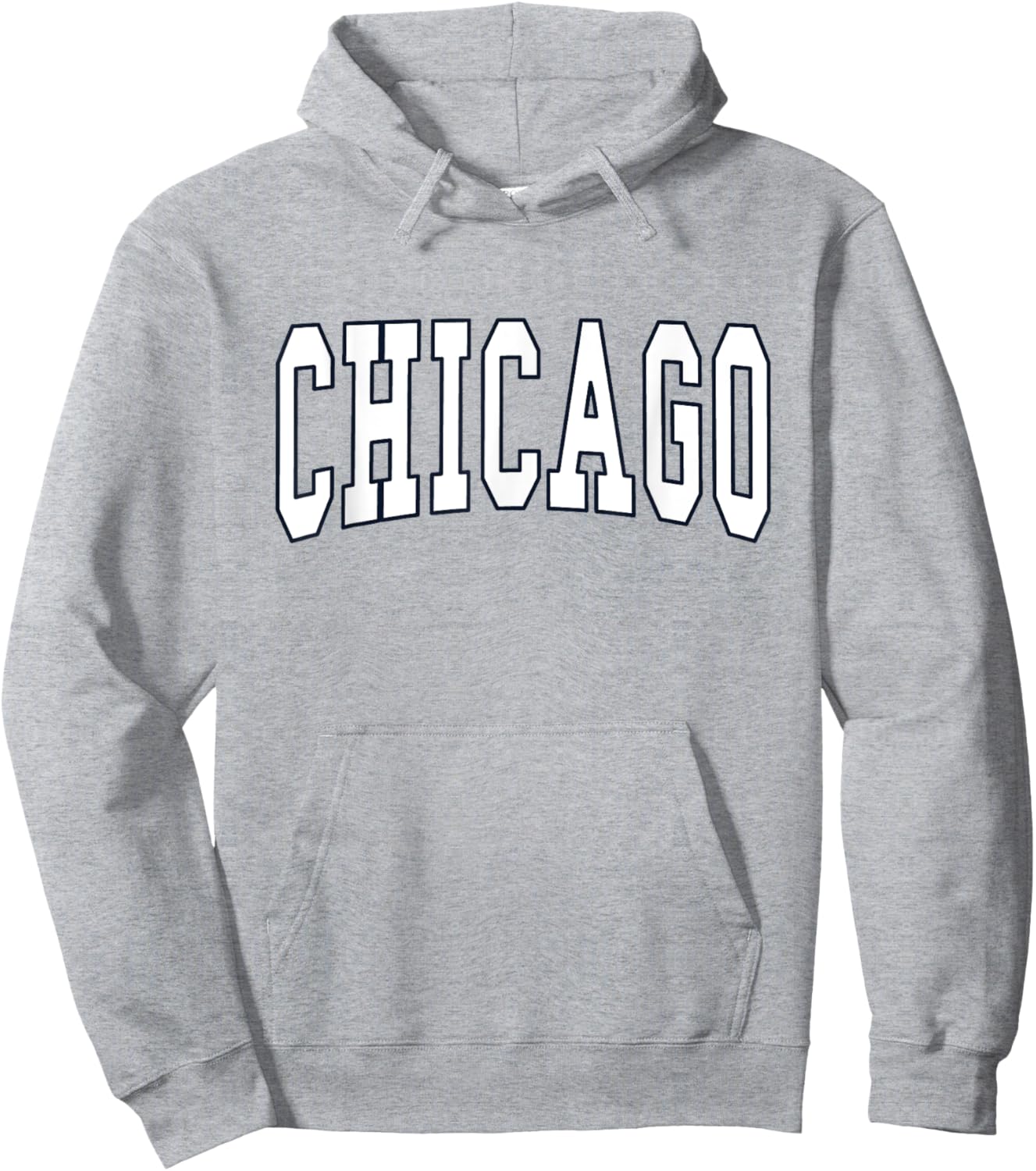 CHICAGO - Throwback Design - Classic Hoodie - Hoodie | Ash