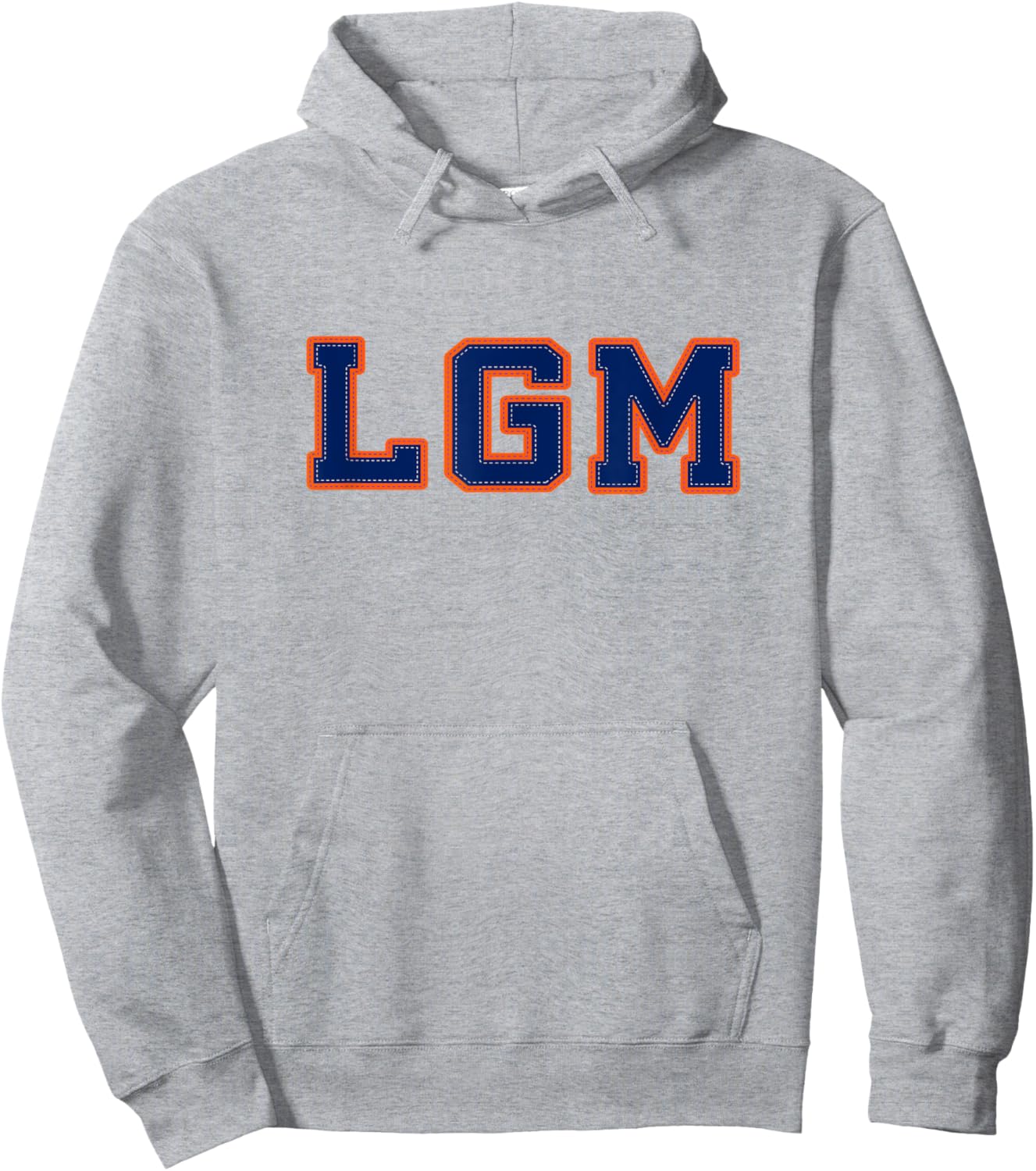 LFGM Baseball Let's Go Hoodie - Hoodie | Ash