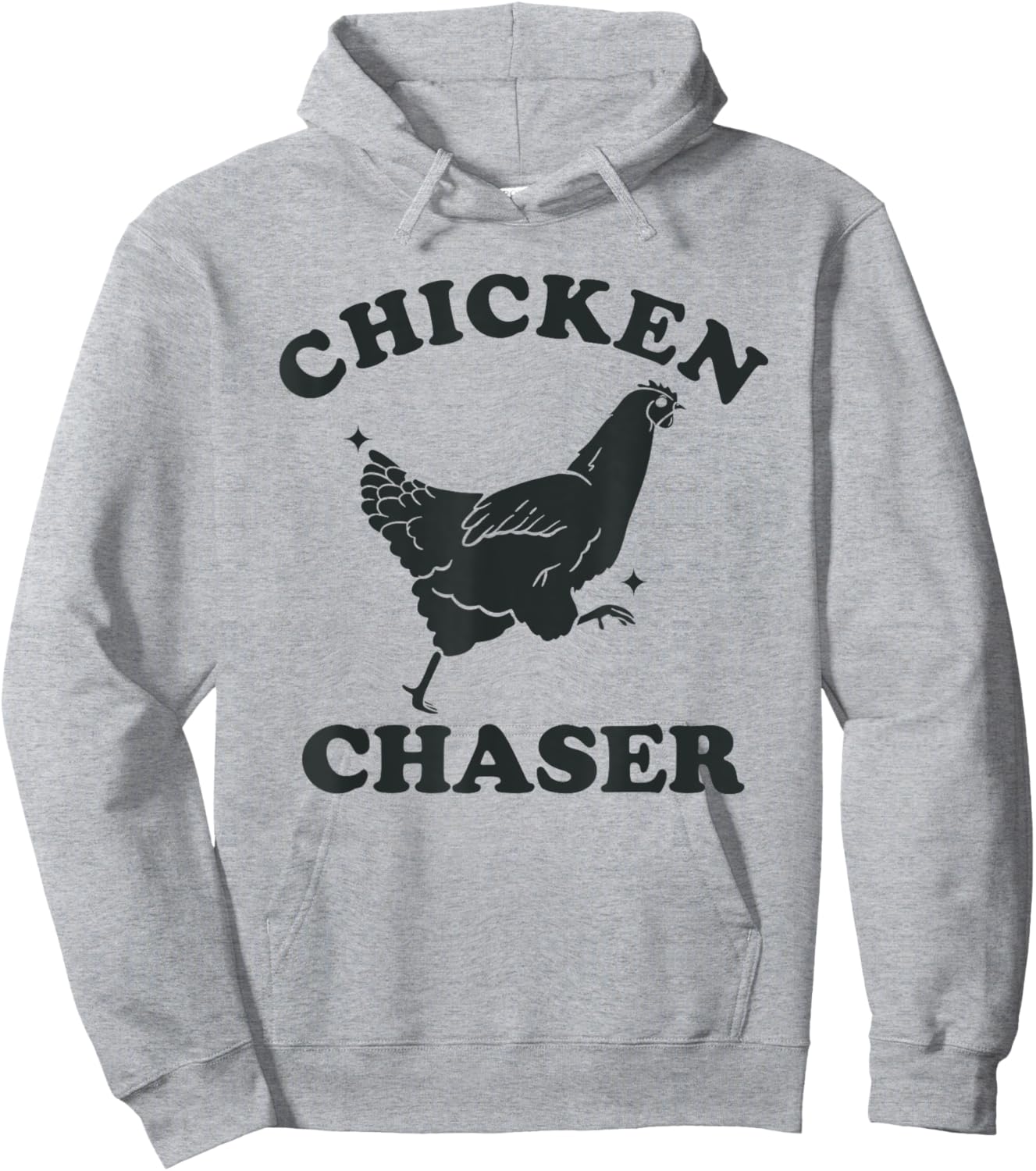 Chicken Chaser Funny Toddler Professional Chicken Chaser Hoodie - Hoodie | Ash