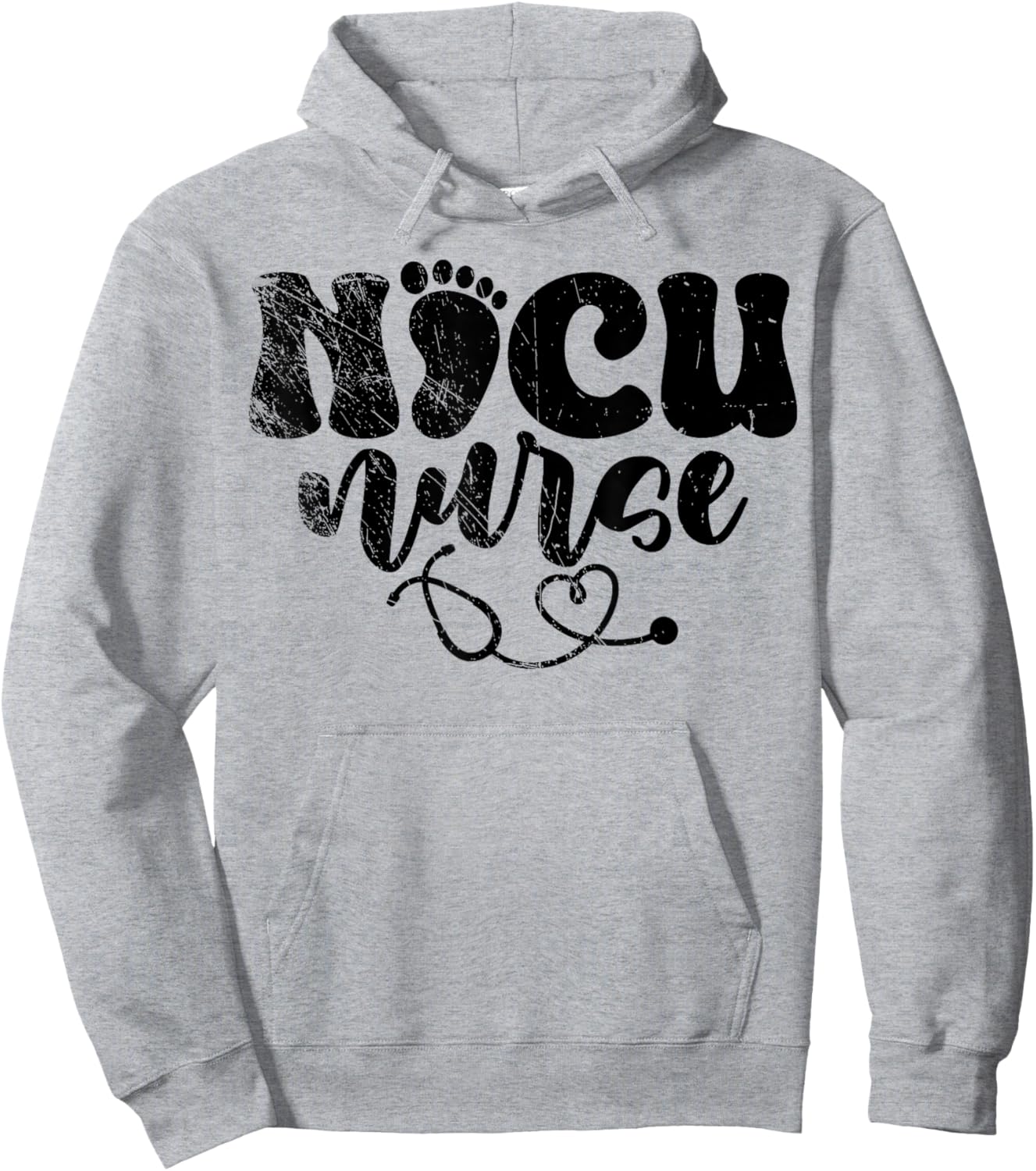 Proud NICU Nurse, Nurse Lover Hoodie - Hoodie | Ash