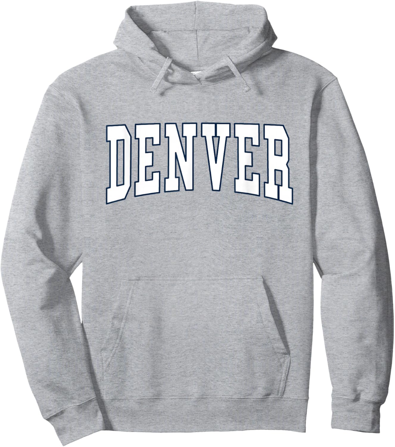 DENVER - Throwback Design - Classic Hoodie - Hoodie | Ash