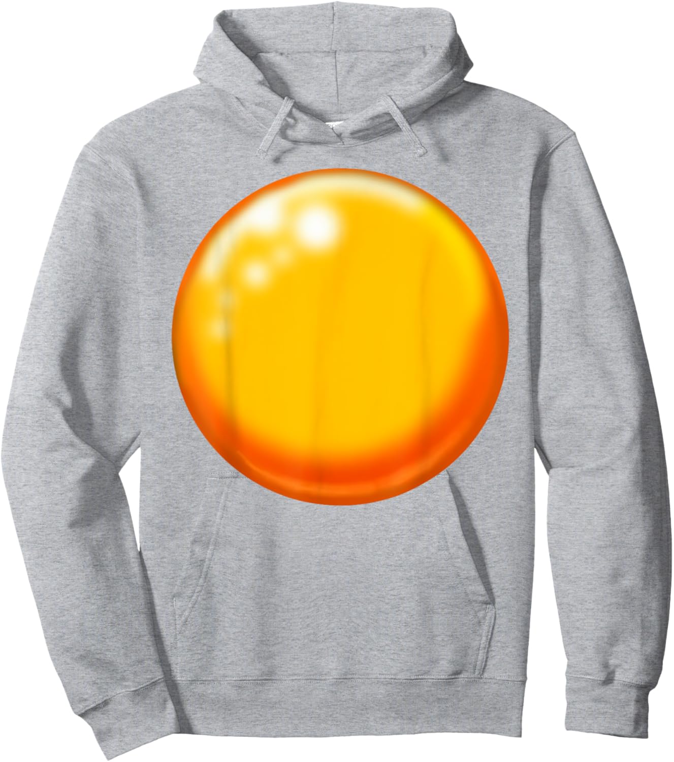 Egg Yolk Costume Funny Christmas Halloween Egg Hoodie - Hoodie | Ash
