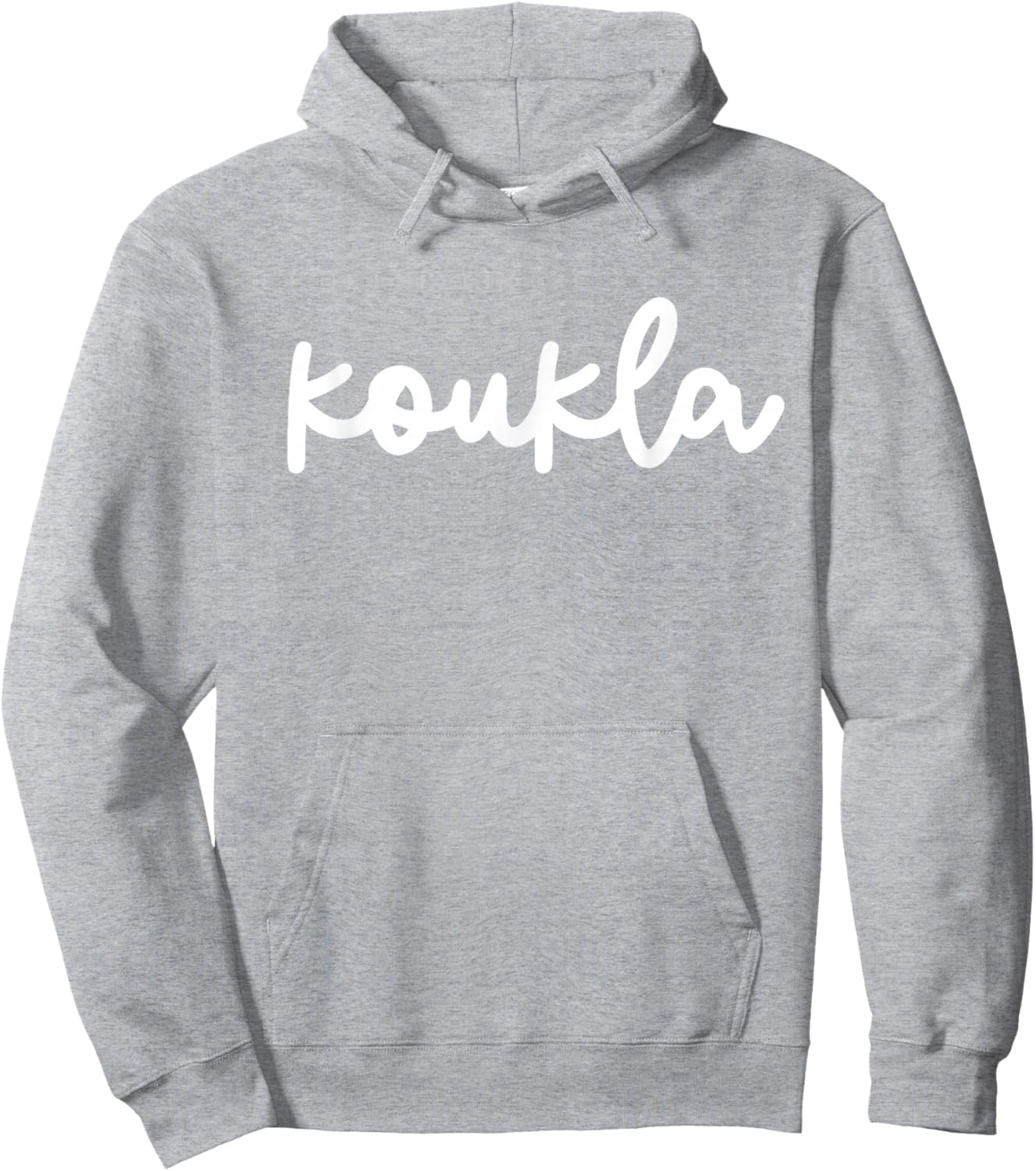 Koukla Greek Party Greece Pride Greek Opa Cute Greek Girl Hoodie - Hoodie | Ash