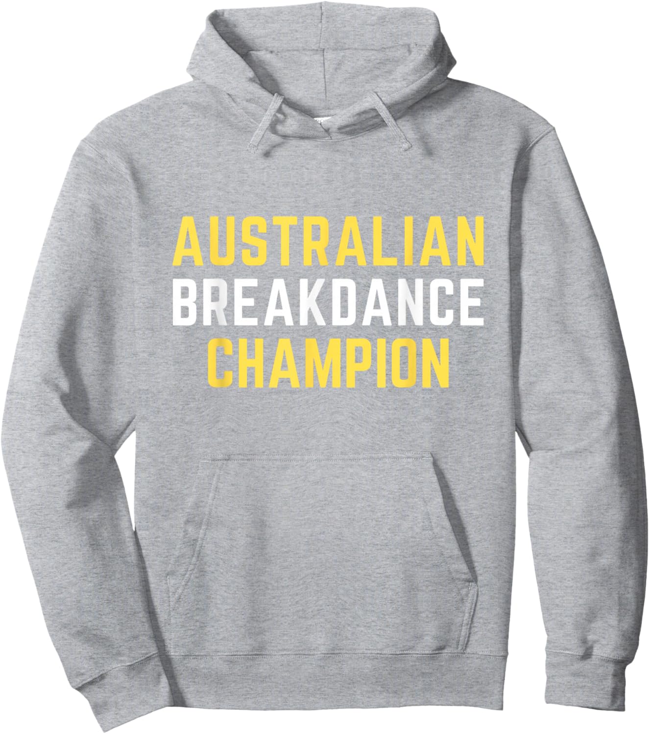 Australian Breakdancing Costume Champion Break Dancer Hoodie - Hoodie | Ash