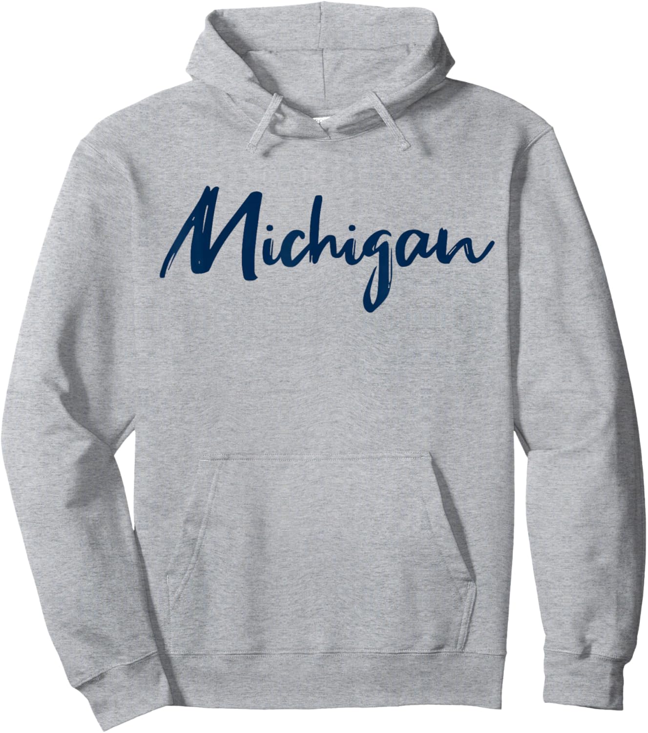 Michigan, Classic Print Hoodie - Hoodie | Ash