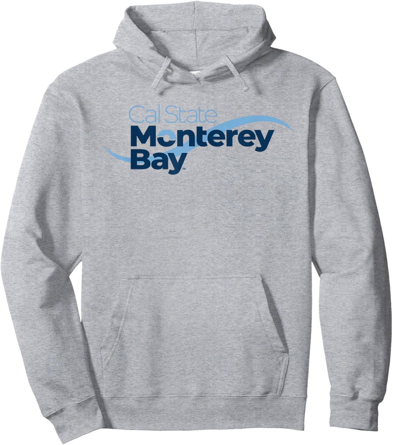 Cal State Monterey Bay CSUMB Logo Hoodie - Hoodie | Ash