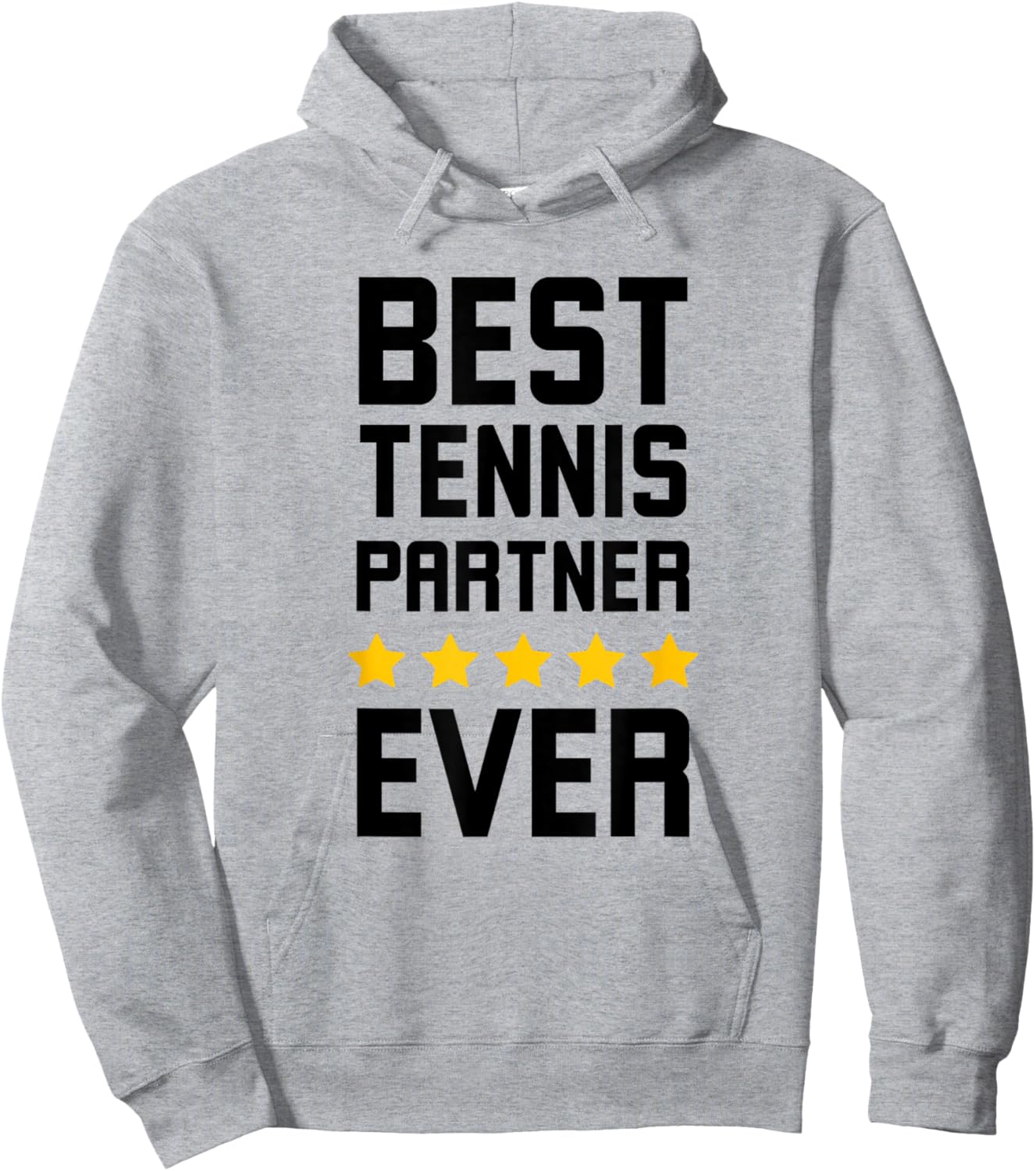 Best Tennis partner ever Tennis friend appreciation Hoodie - Hoodie | Ash