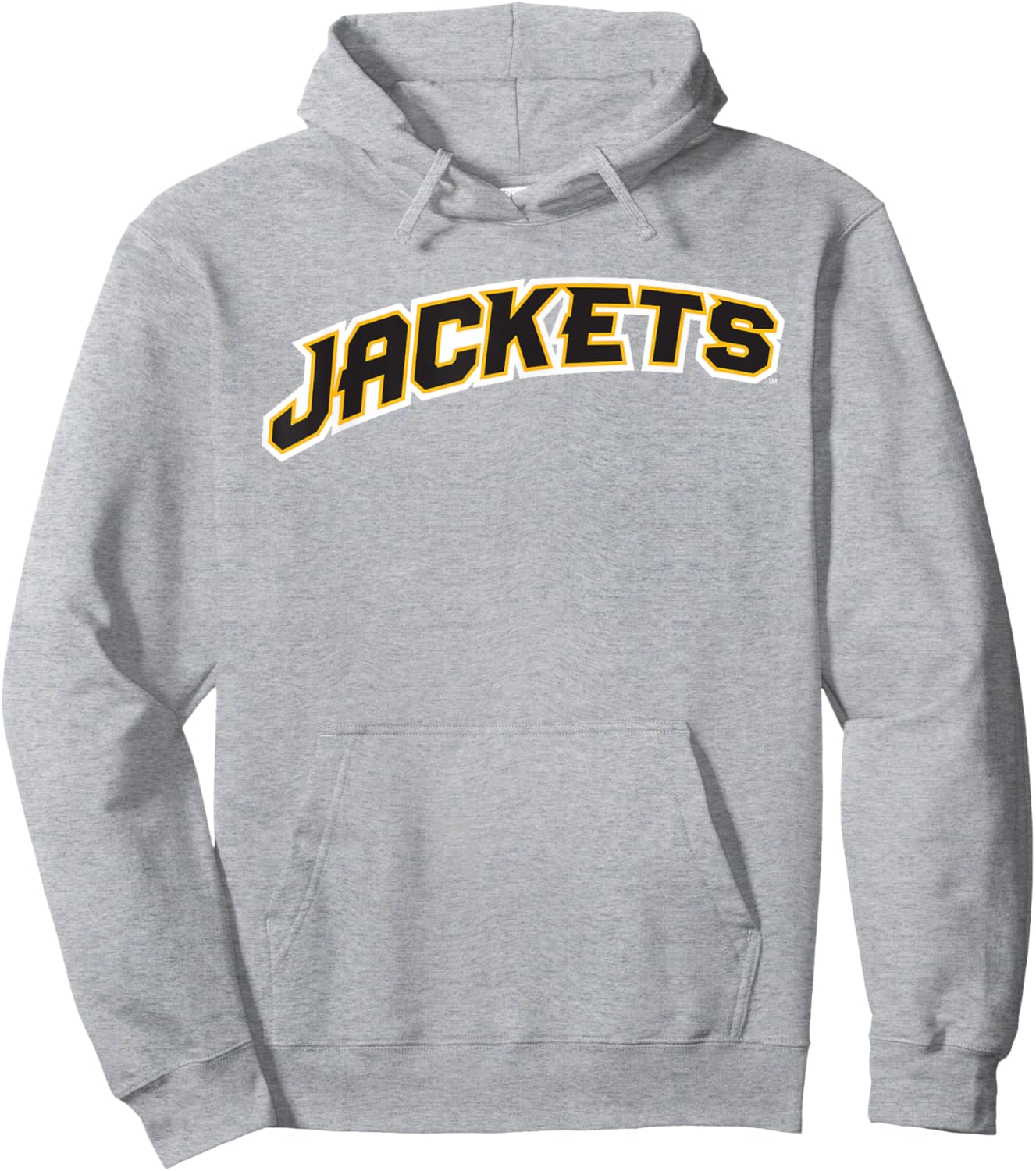 American International College AIC Yellow Jackets Hoodie - Hoodie | Ash
