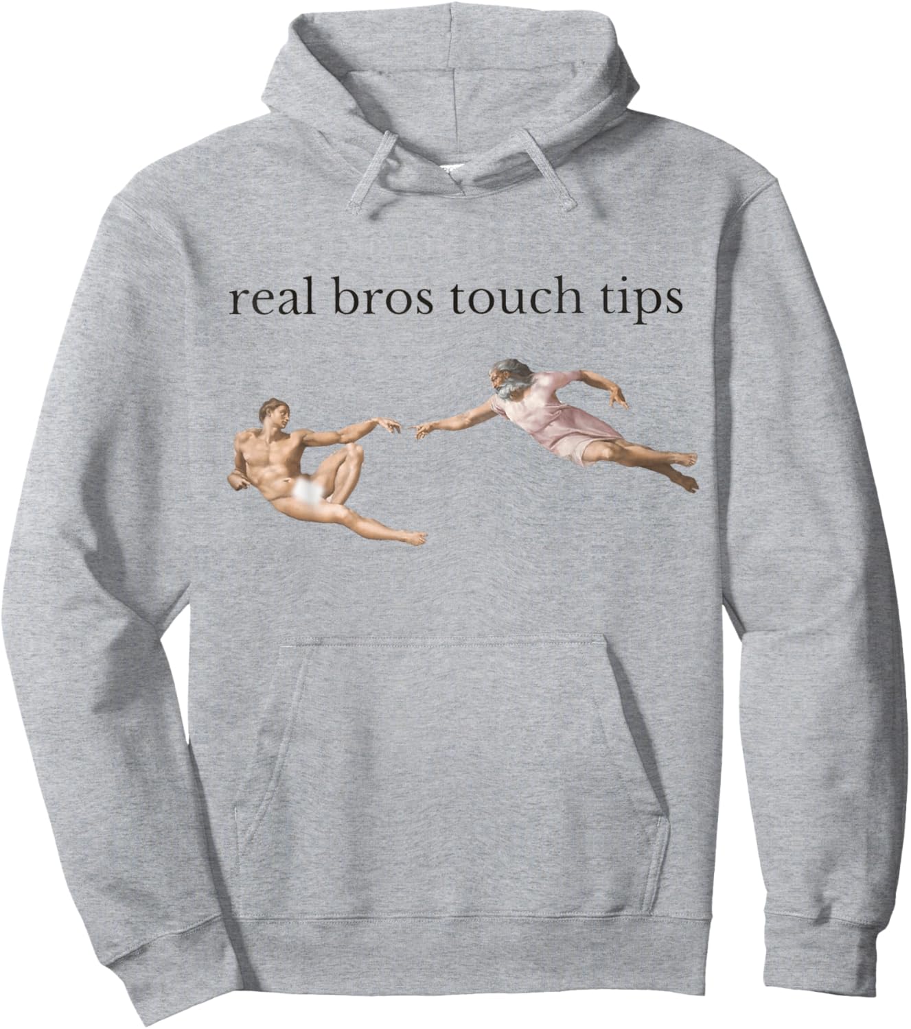 Real Bros Touch Tips Hoodie - Hoodie | Ash