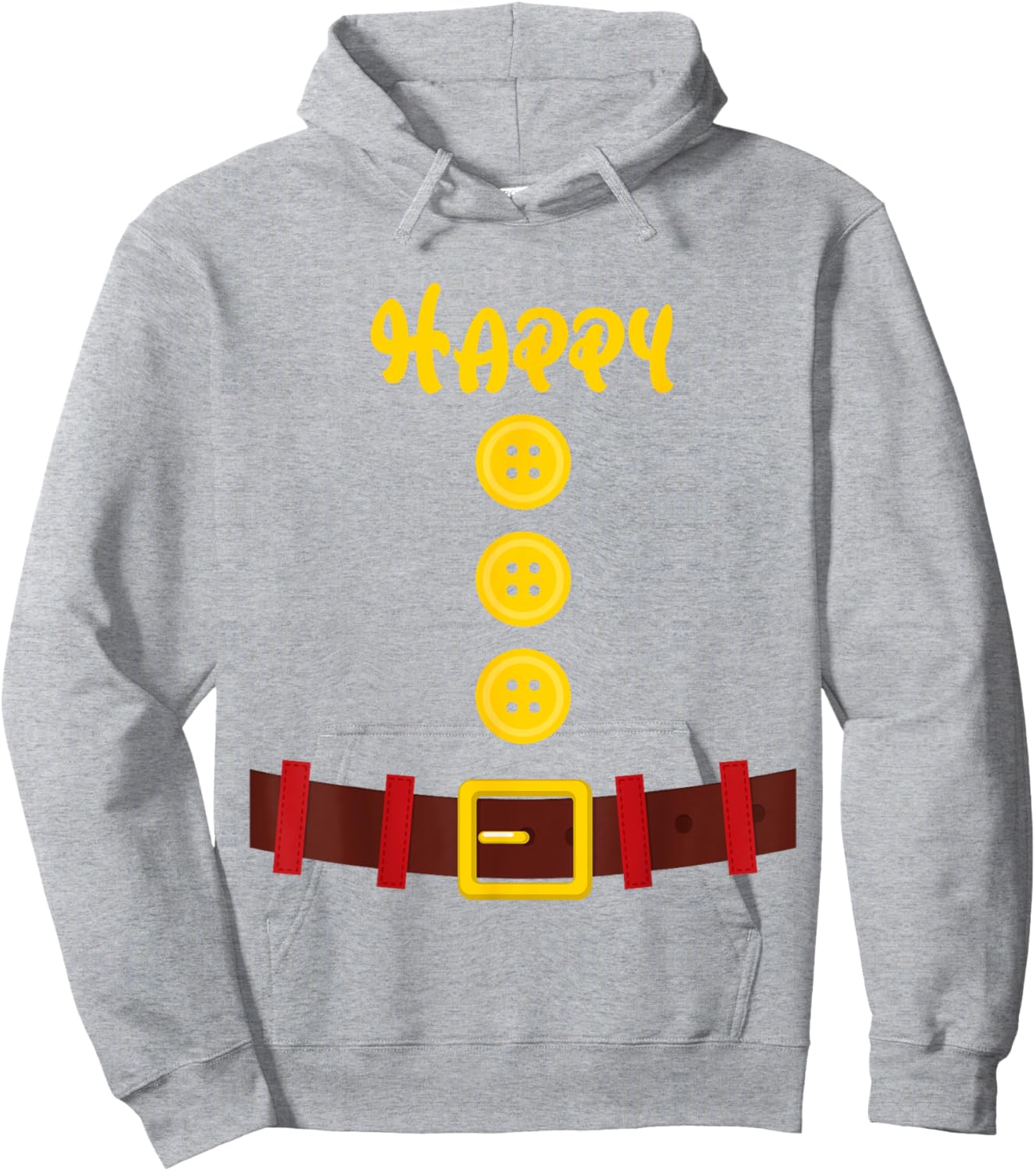 Dwarf Easy Halloween Group Dwarf Matching Men Women Costume Hoodie - Hoodie | Ash