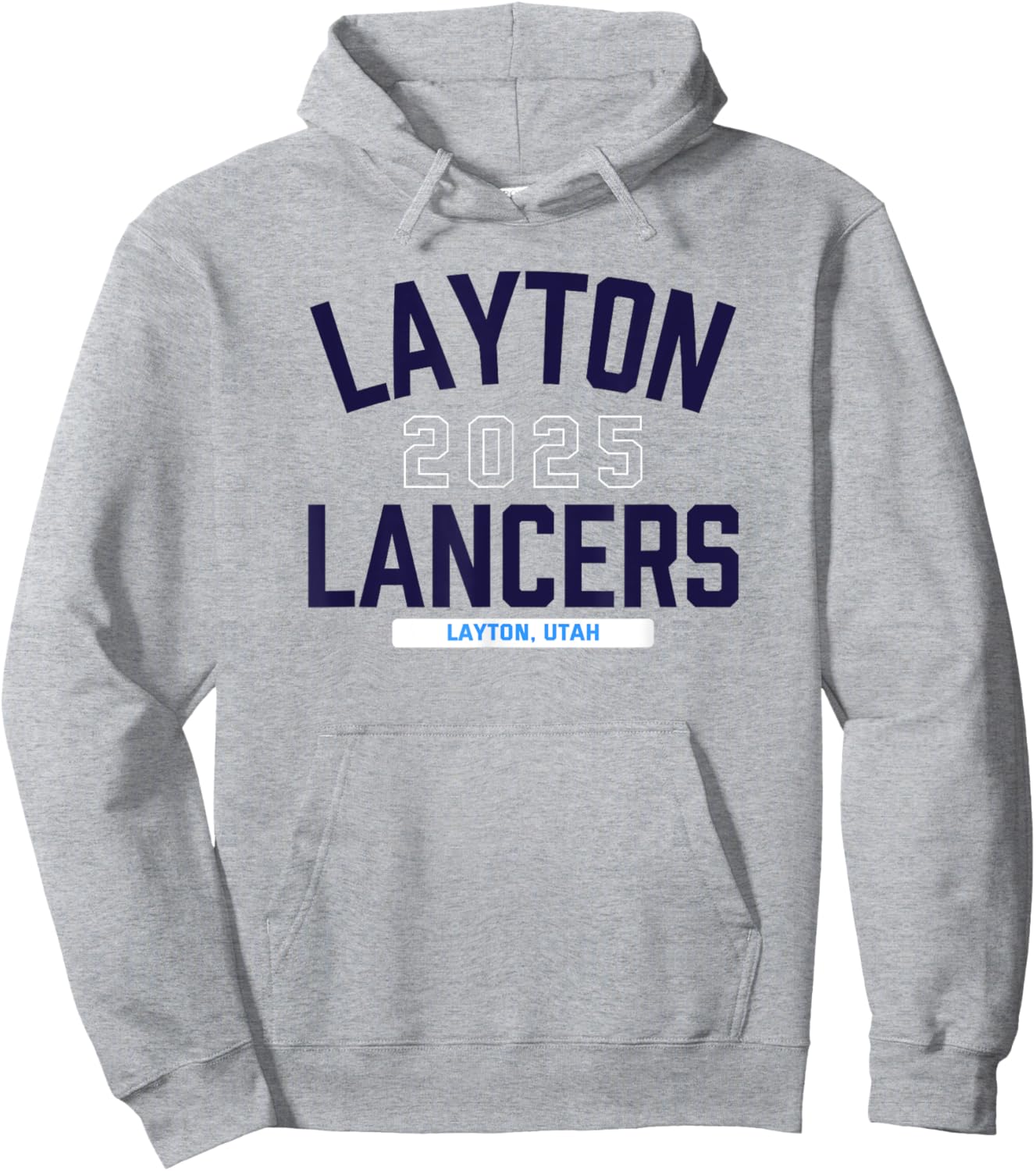 Layton Lancers Layton, Utah 2025 Hoodie - Hoodie | Ash