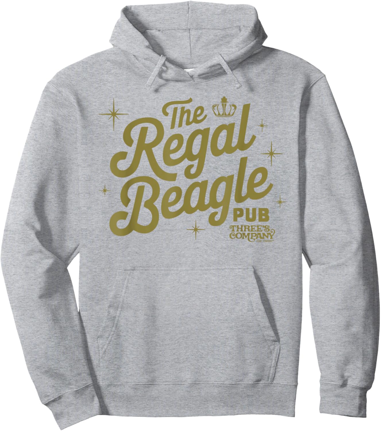 Regal Beagle Pub Retro Three's Company - Officially Licensed Hoodie - Hoodie | Ash