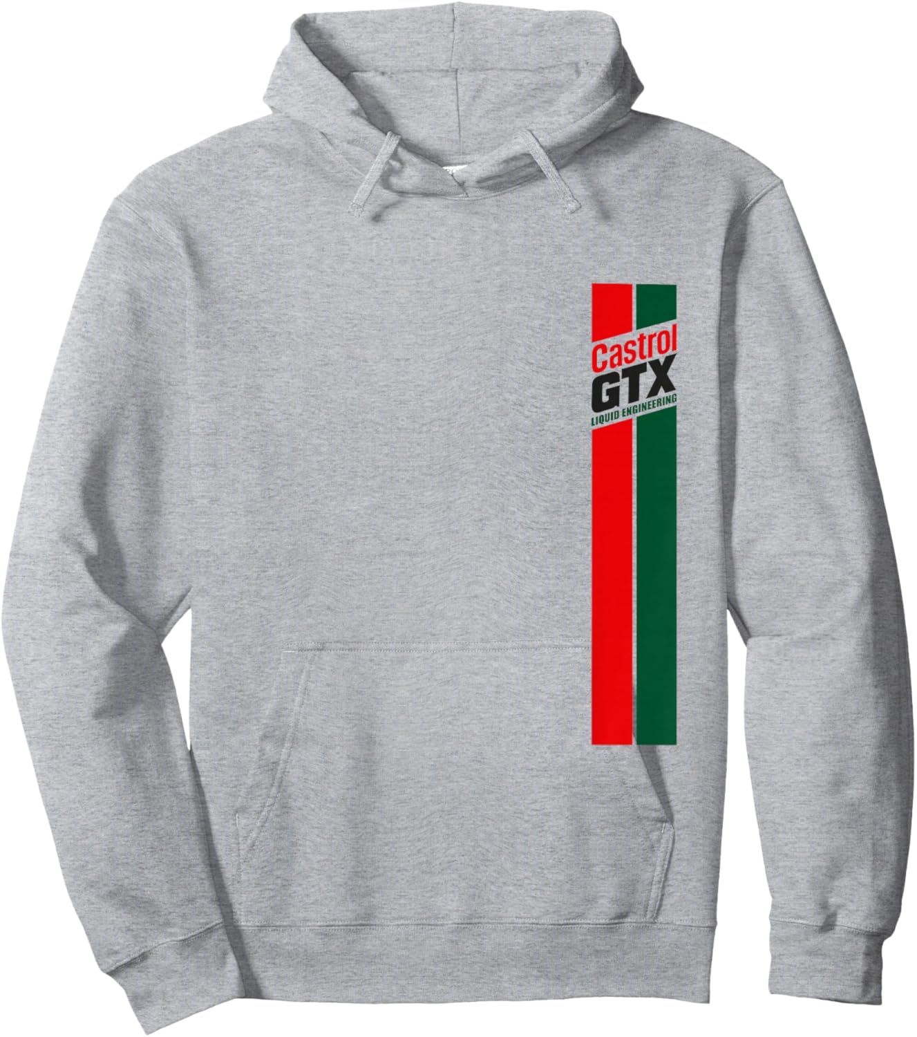 Catrol GTX Stripe Liquid Engineerig Classic Logo PAPL1300 Hoodie - Hoodie | Ash