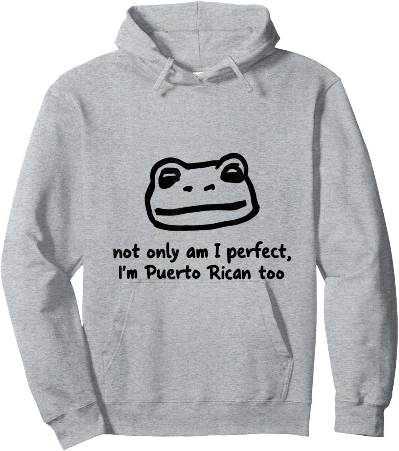 Not Only Am I Perfect I'm Puerto Rican Too Puerto Rico Pride Hoodie - Hoodie | Ash