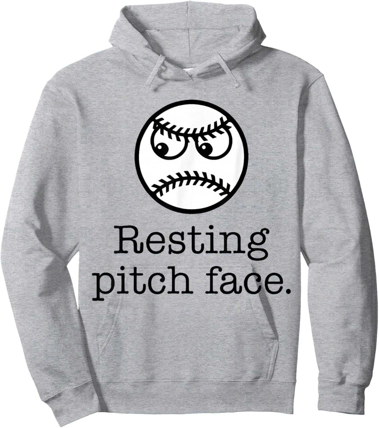 Resting Pitch Face Hoodie - Hoodie | Ash