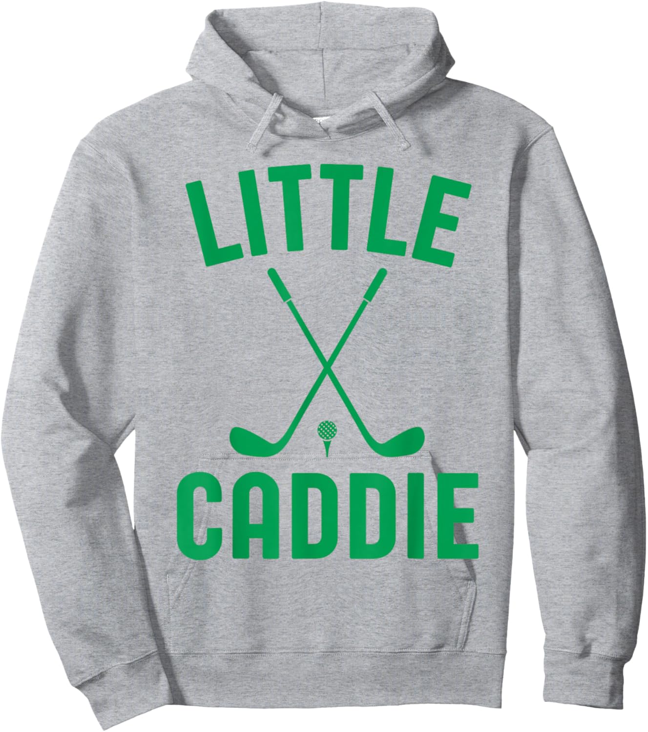 Little Caddie Golf Club Golfer Golfing Kids Boys Girls Baby Hoodie - Hoodie | Ash