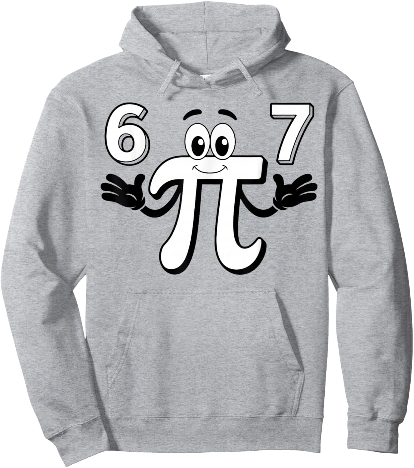 Funny 3.14 Pi Day Meme Math Design for Geeks and Students T-Shirt - Hoodie | Ash