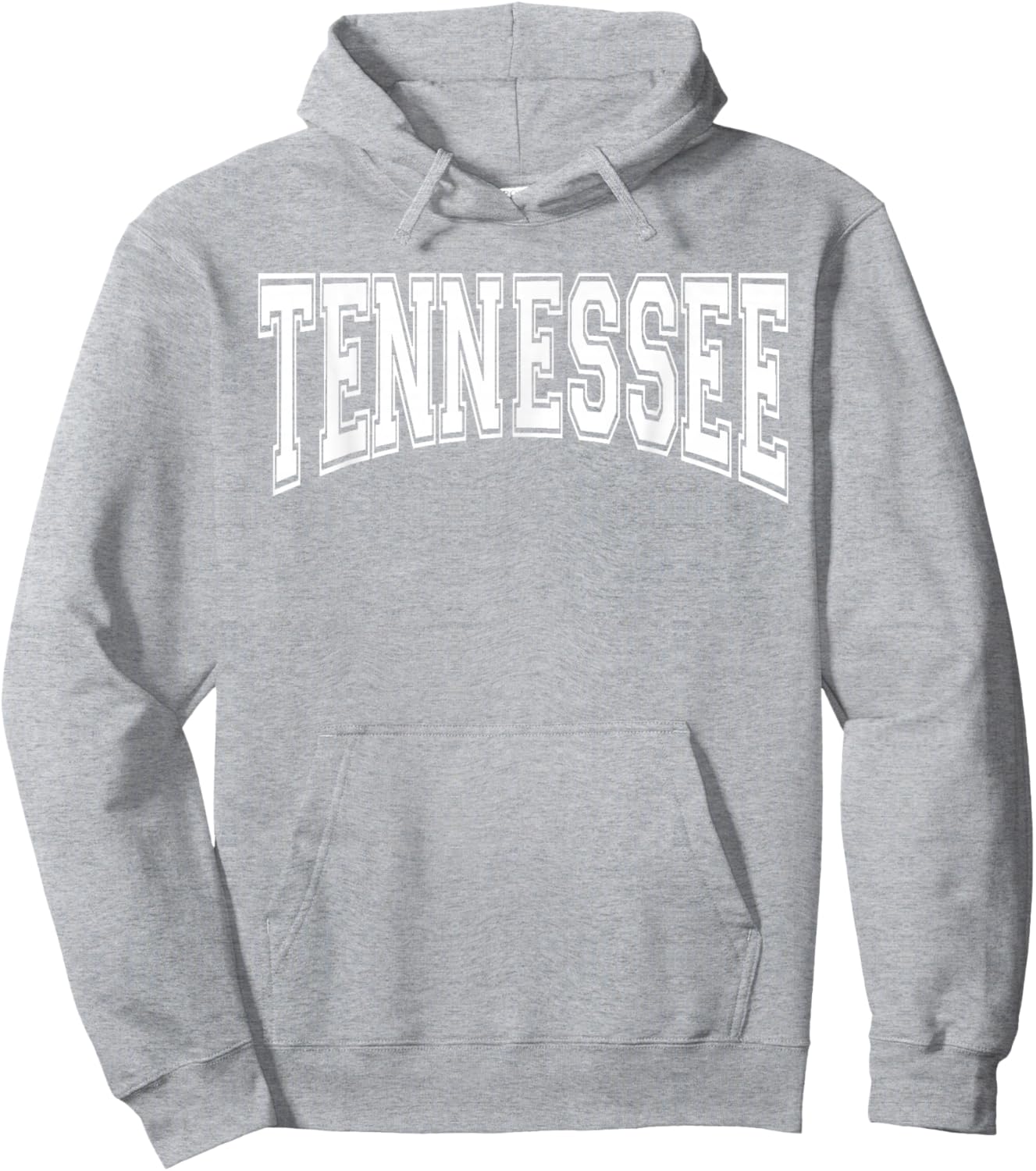 Tennessee Shirts. TN Text Style Women Toddler Hoodie - Hoodie | Ash