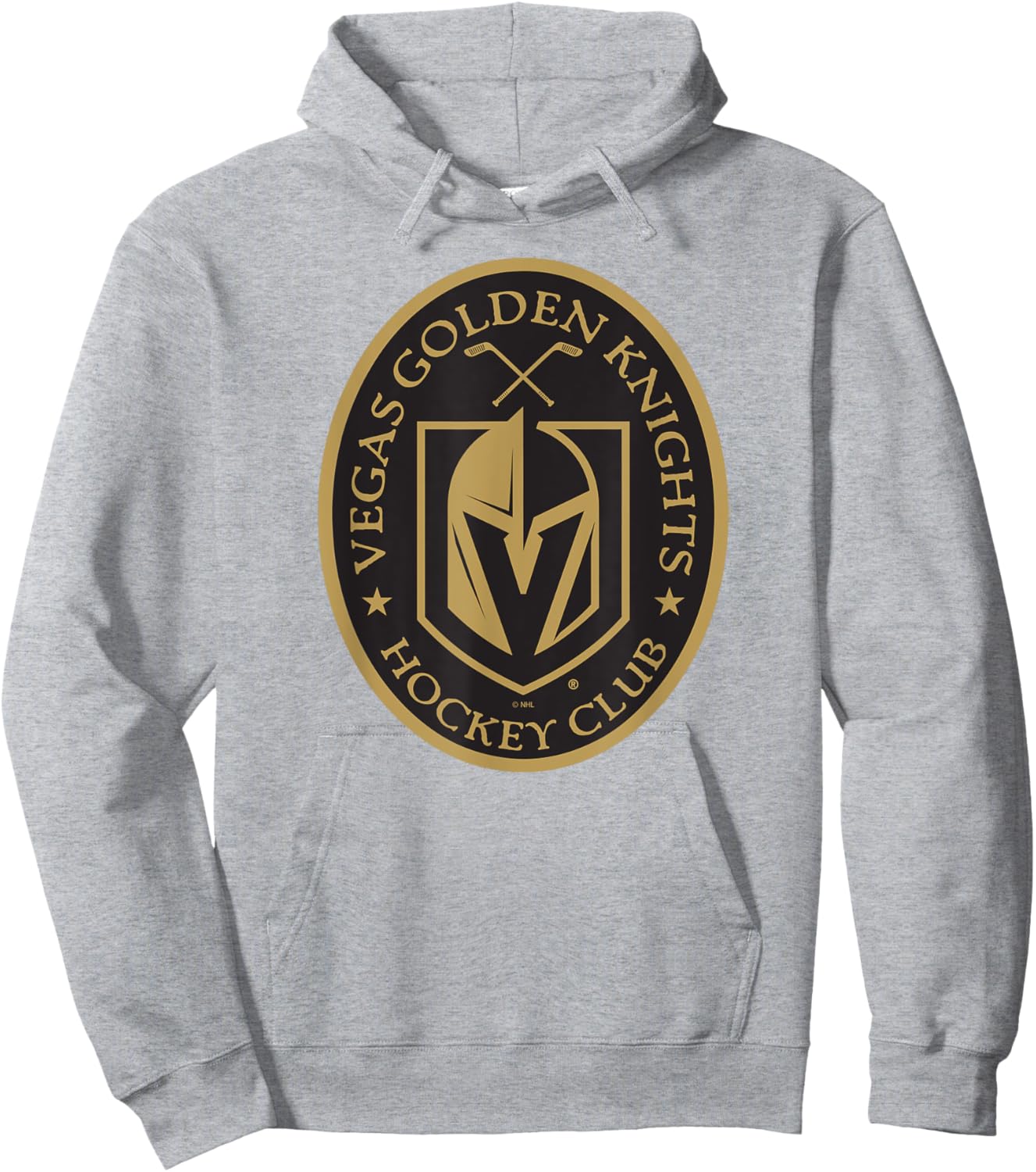 Vegas Golden Knights Iconic Logo Officially Licensed Hoodie - Hoodie | Ash