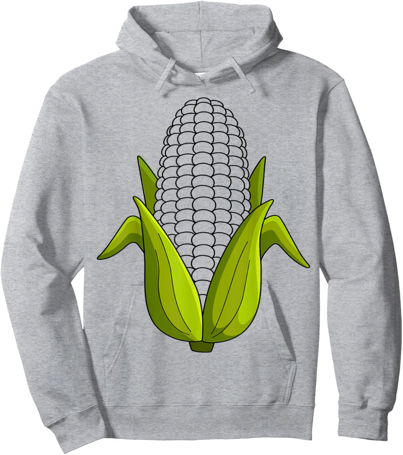 Cute Yellow Corn Costume For Kids and Toddlers Hoodie - Hoodie | Ash