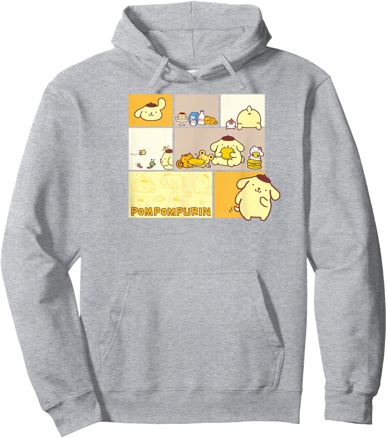 Pompompurin Snack Time Hoodie - Hoodie | Ash