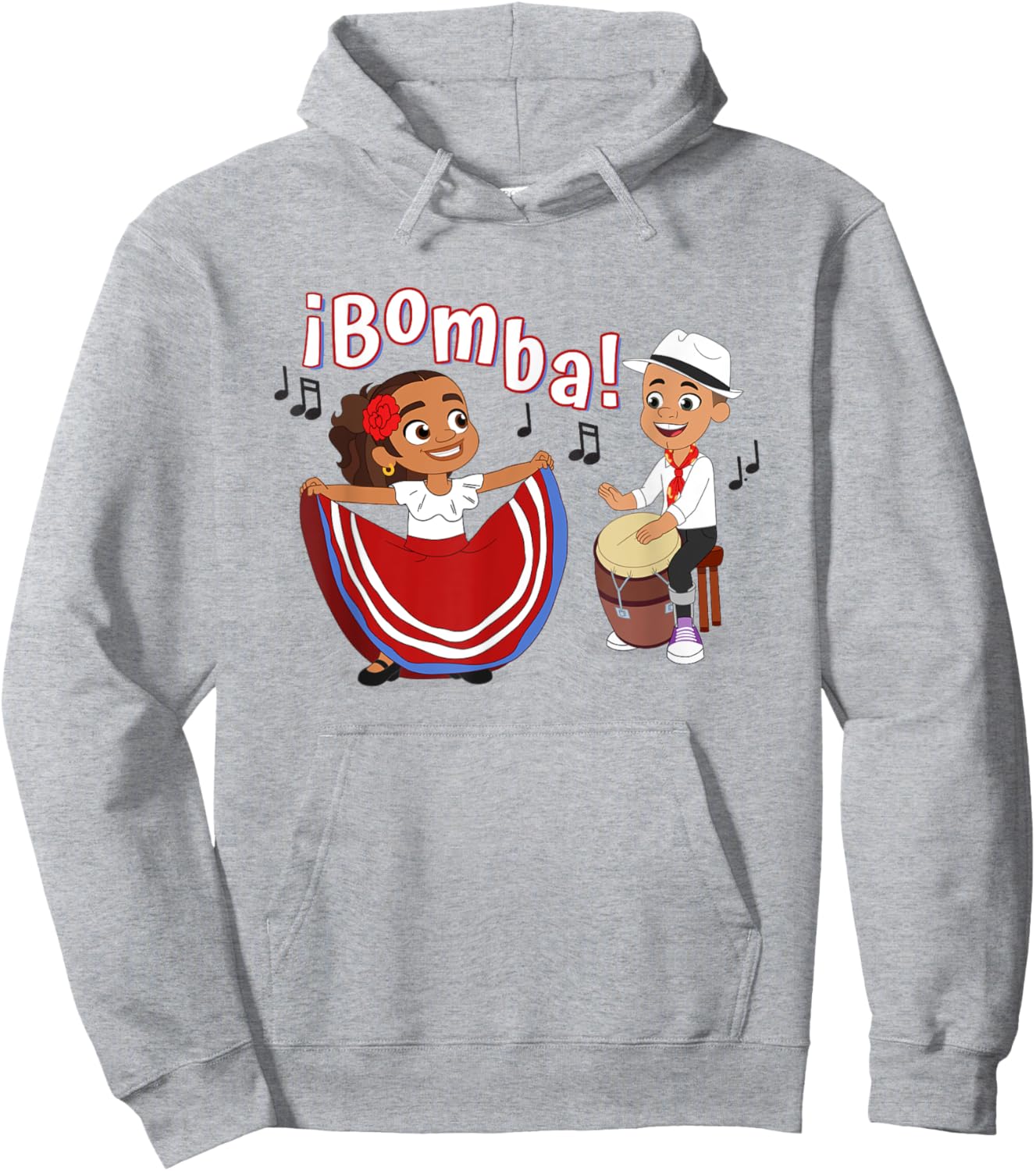 Alma and Eddie ¡Bomba! Hoodie - Hoodie | Ash