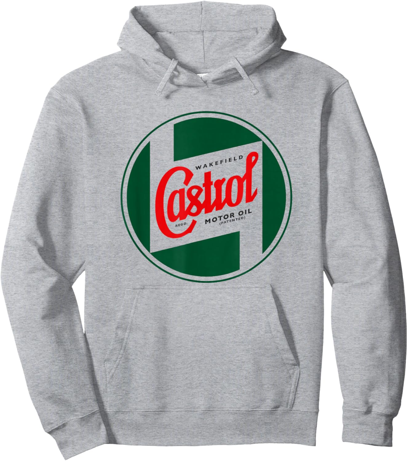 Castrol Wakefield Motor Oil Vintage Logo PAPL1319 Hoodie - Hoodie | Ash