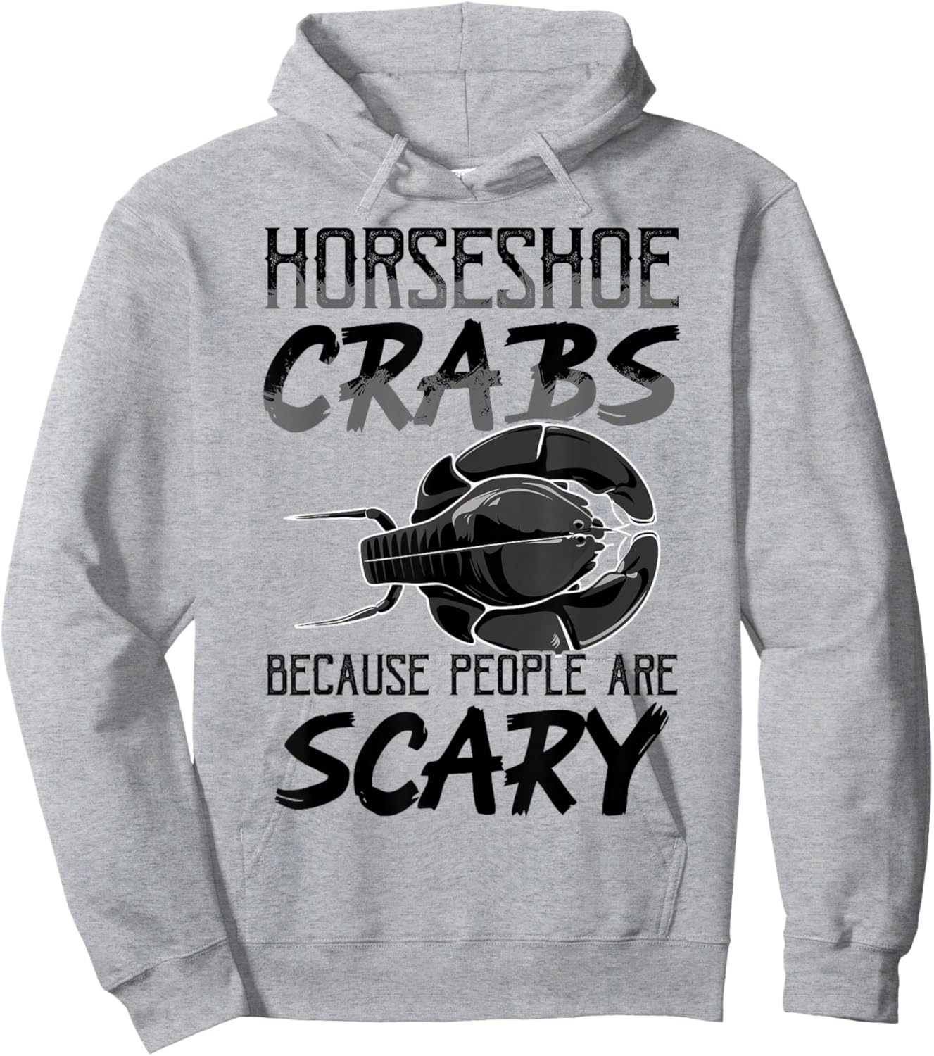 Horseshoe Crab Hoodie - Hoodie | Ash