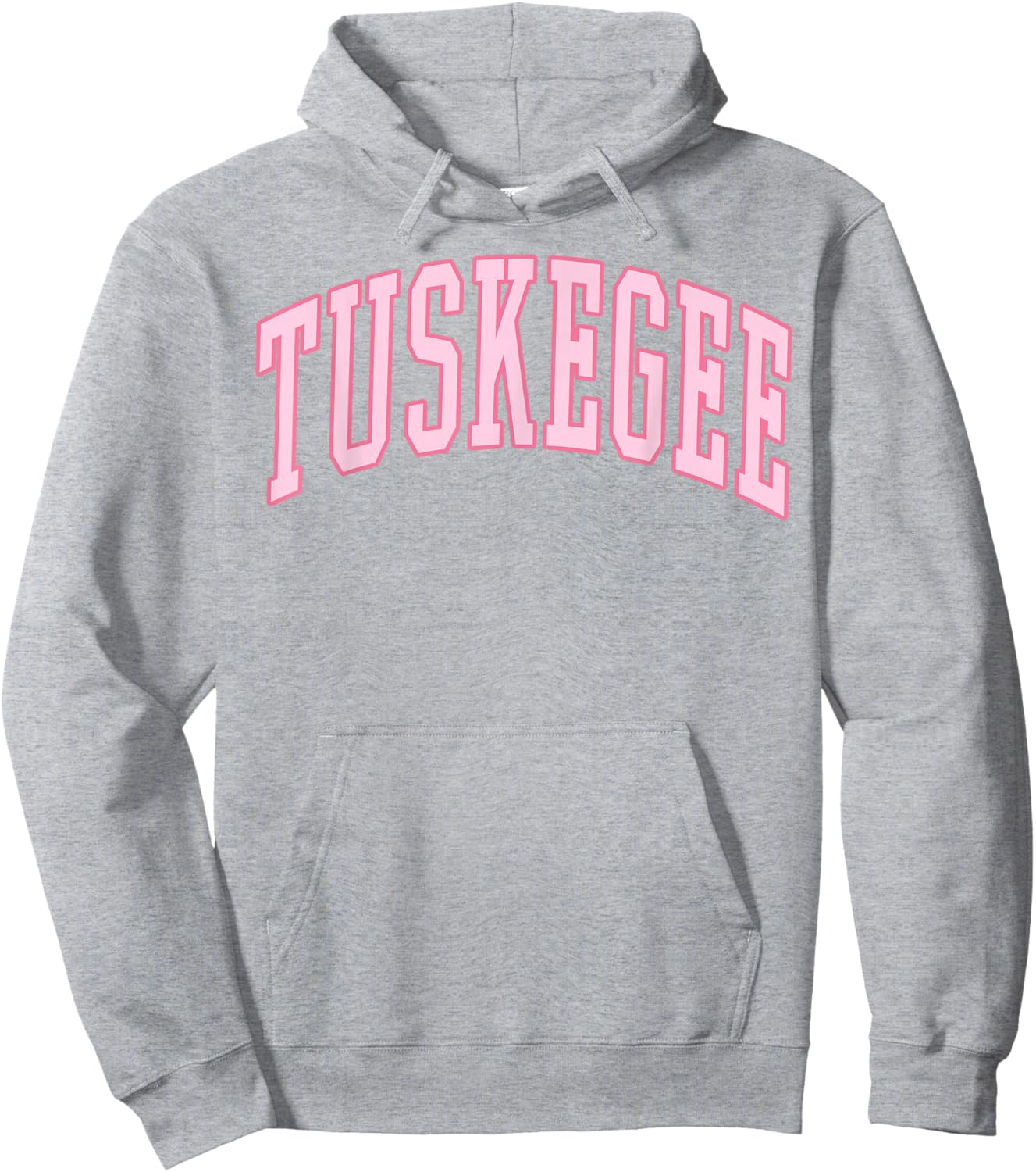 Tuskegee Vintage Preppy Varsity Pink Sports Hoodie - Hoodie | Ash