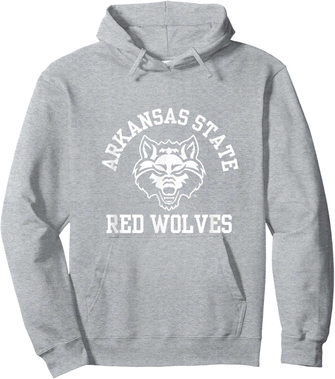 Arkansas State Wolves | Official NCAA Merch | OCAKS03 Hoodie - Hoodie | Ash